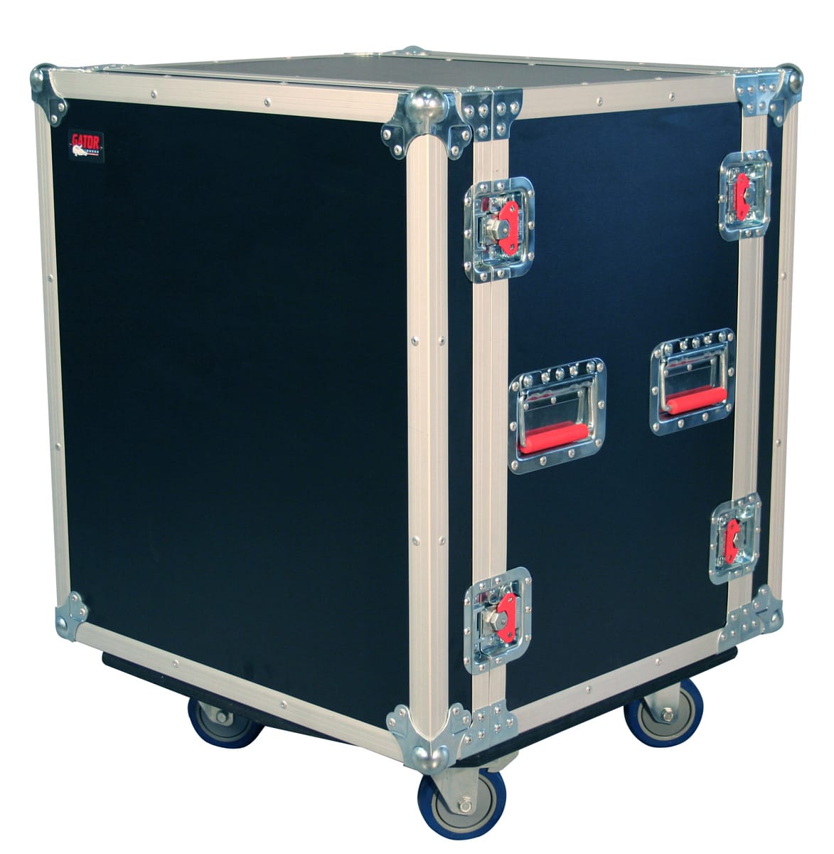 12U Shock Audio Road Rack Case w/ Casters - Gator Cases