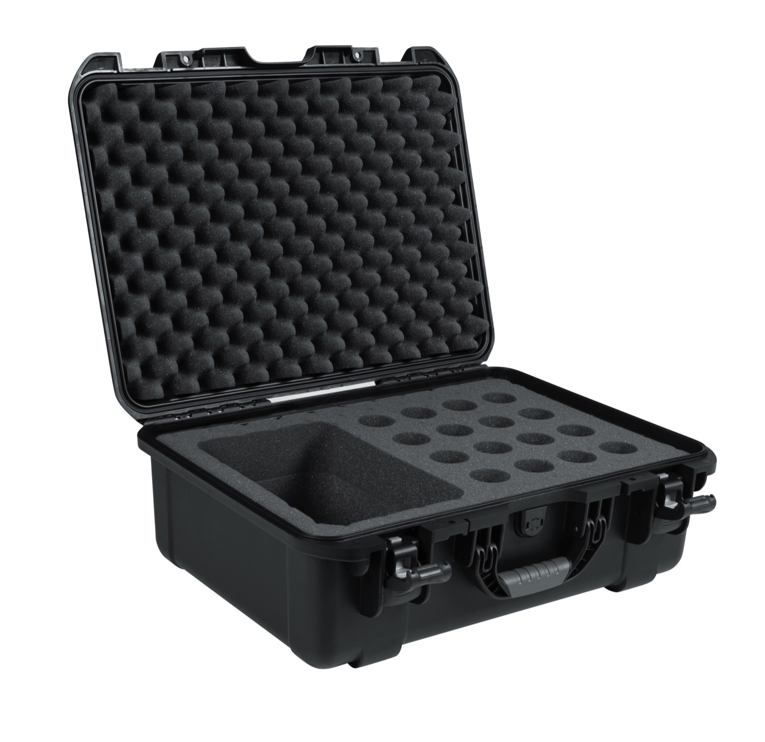 Waterproof mic case-16 mics-GM-16-MIC-WP