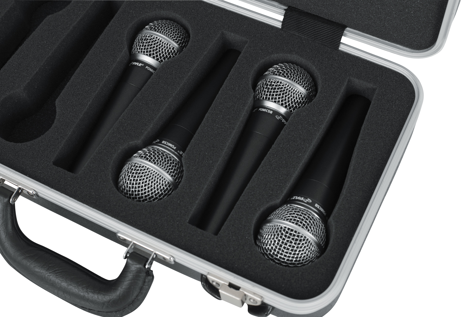 6 Microphones Case-GM-6-PE