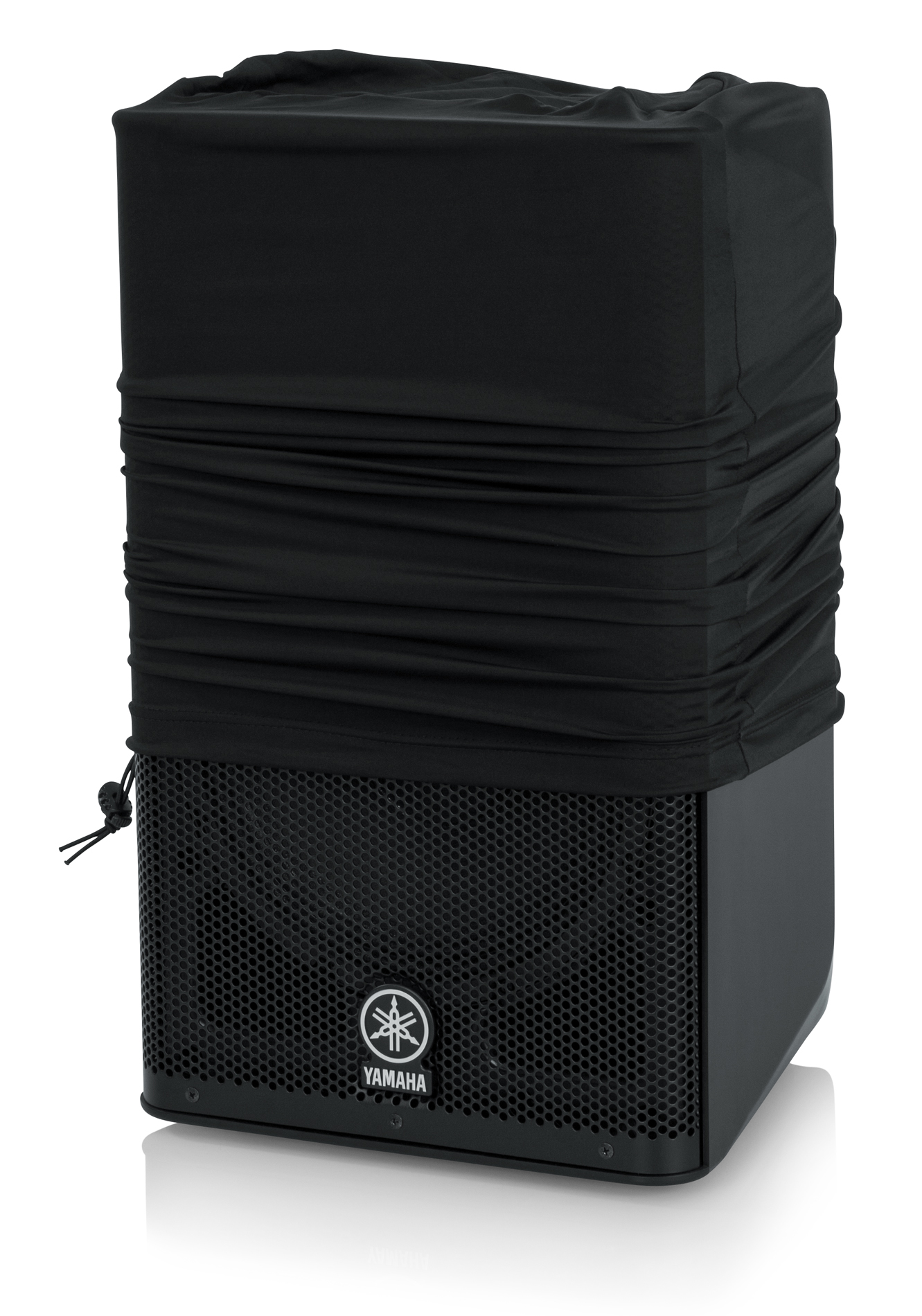 Stretchy speaker cover 10-12″ (black)-GPA-STRETCH-10-B