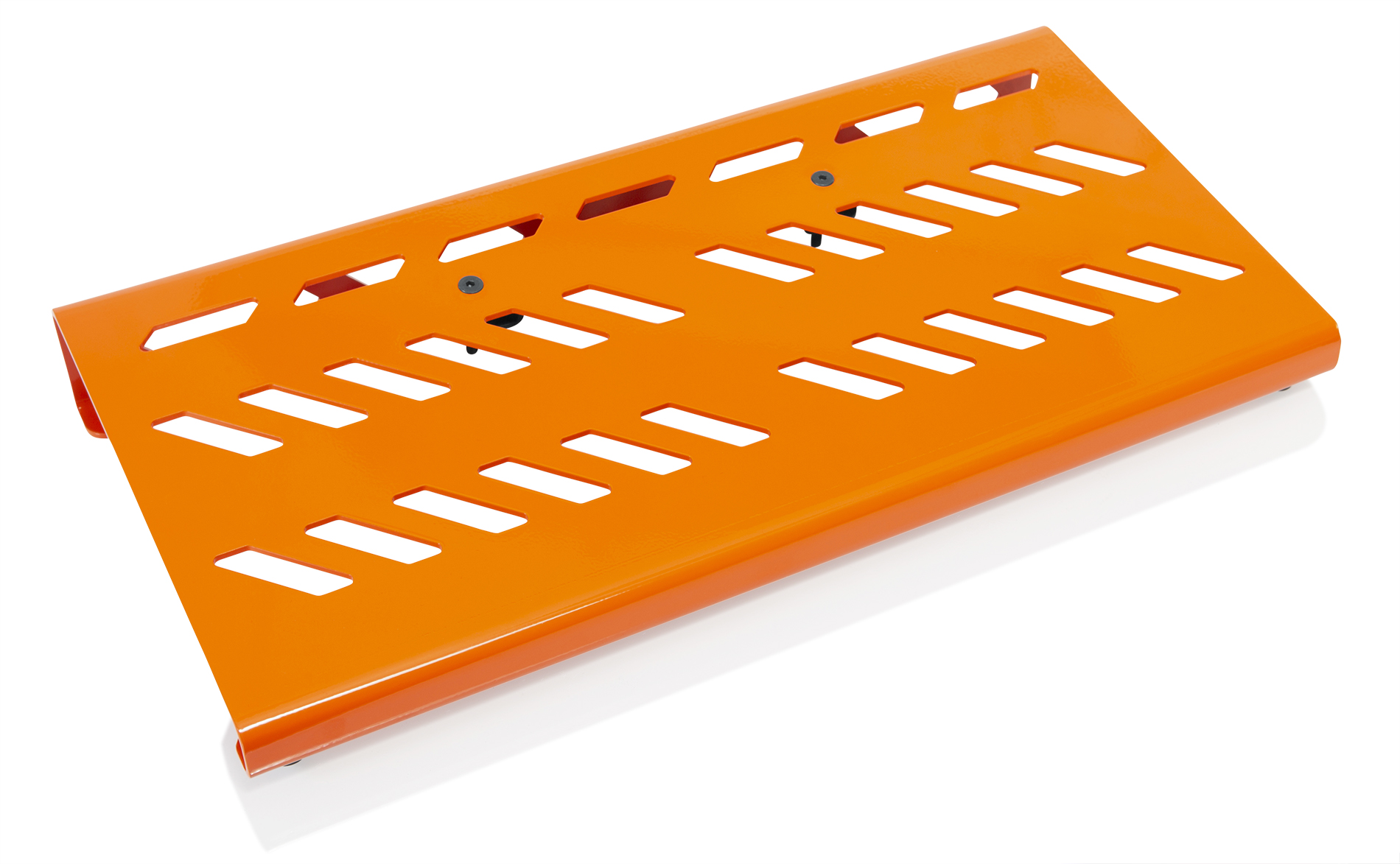 Orange Aluminum Pedal Board; Large w/ Carry Bag-GPB-BAK-OR