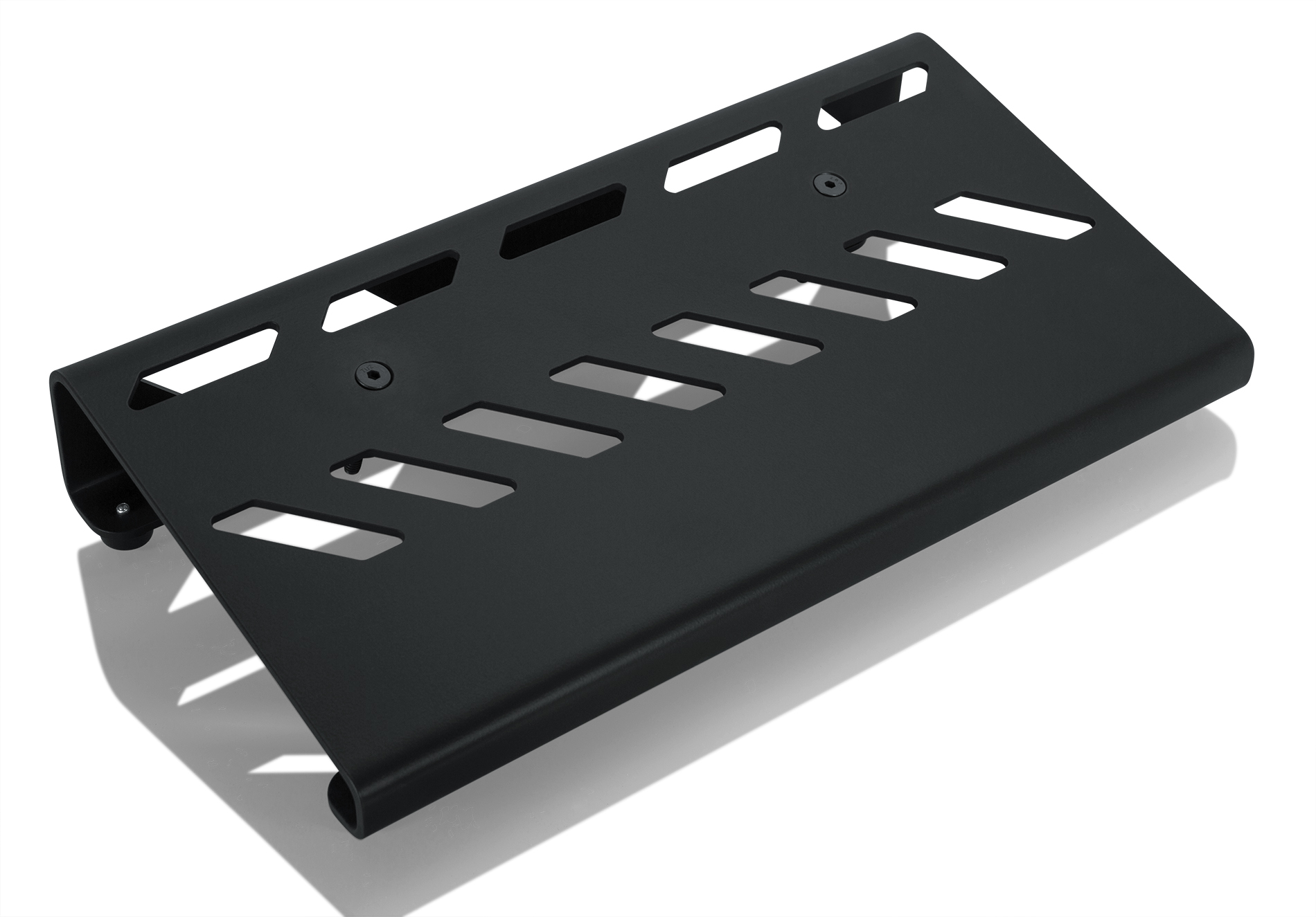 Black Aluminum Pedal Board; Small w/ Carry Bag-GPB-LAK-1