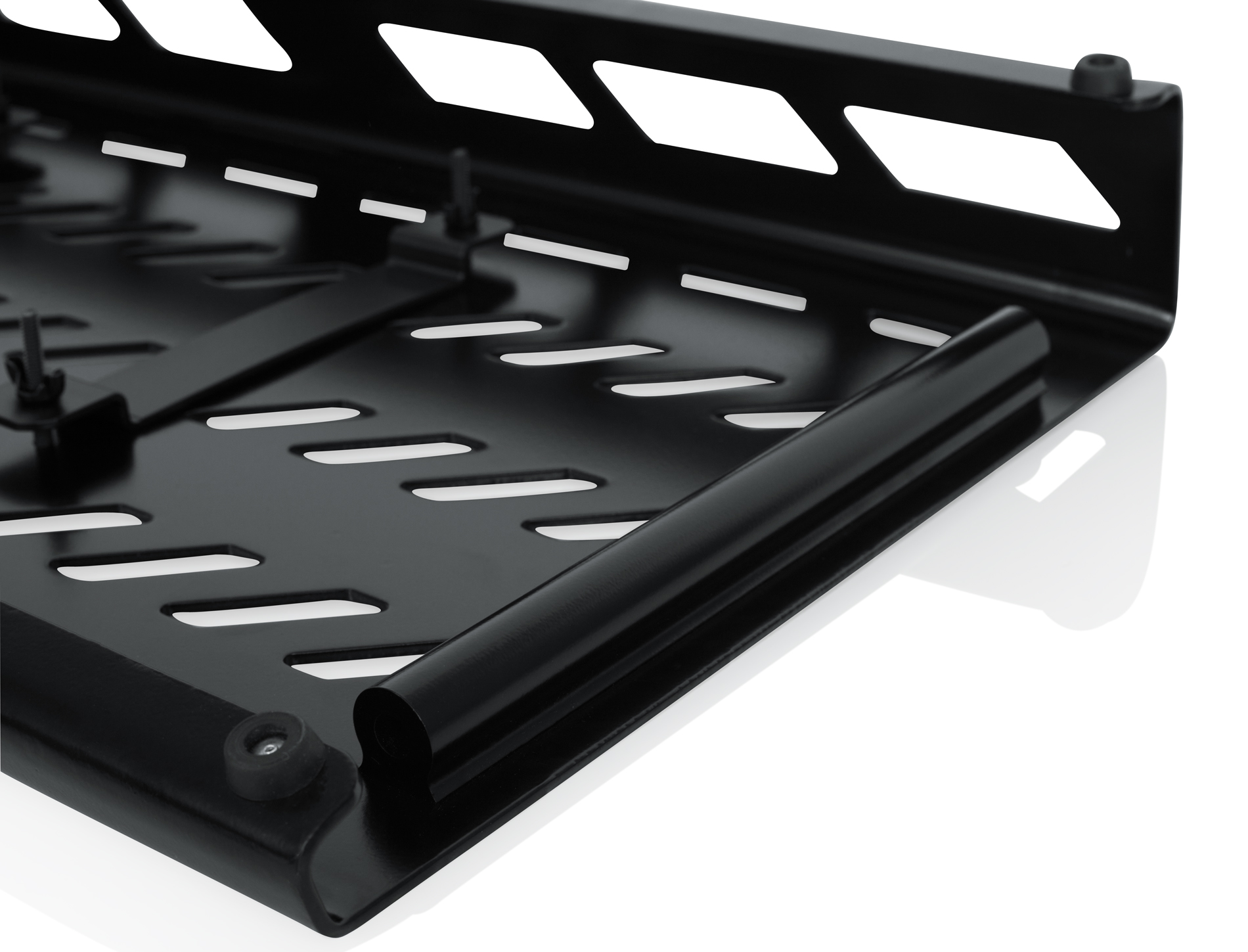 Black Aluminum Pedal Board; XL w/ Carry Bag-GPB-XBAK-1