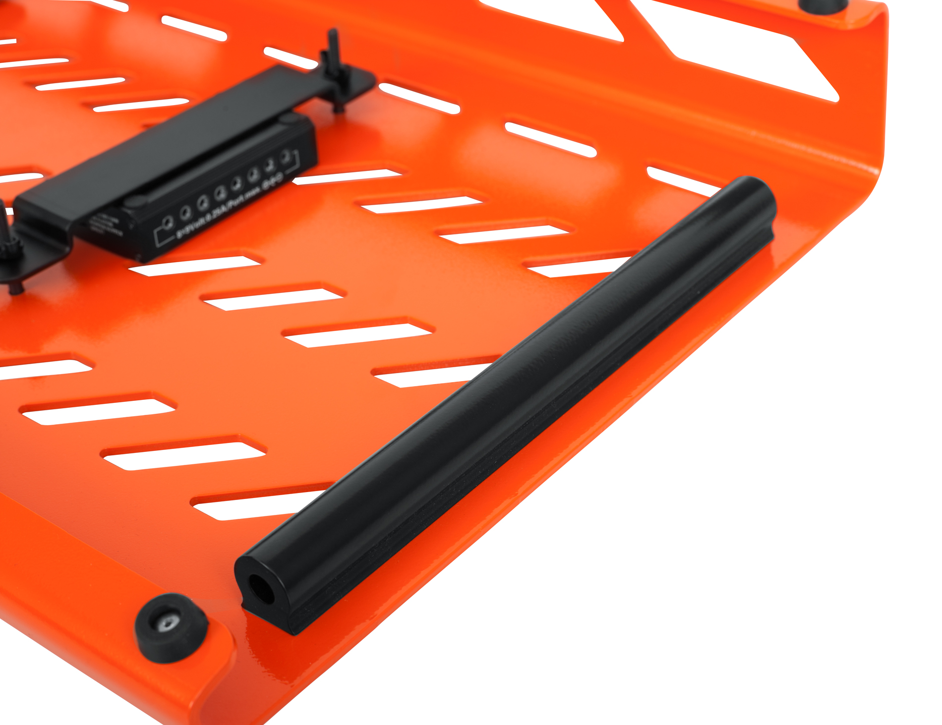 Orange Aluminum Pedal Board; XL w/ Carry Bag-GPB-XBAK-OR
