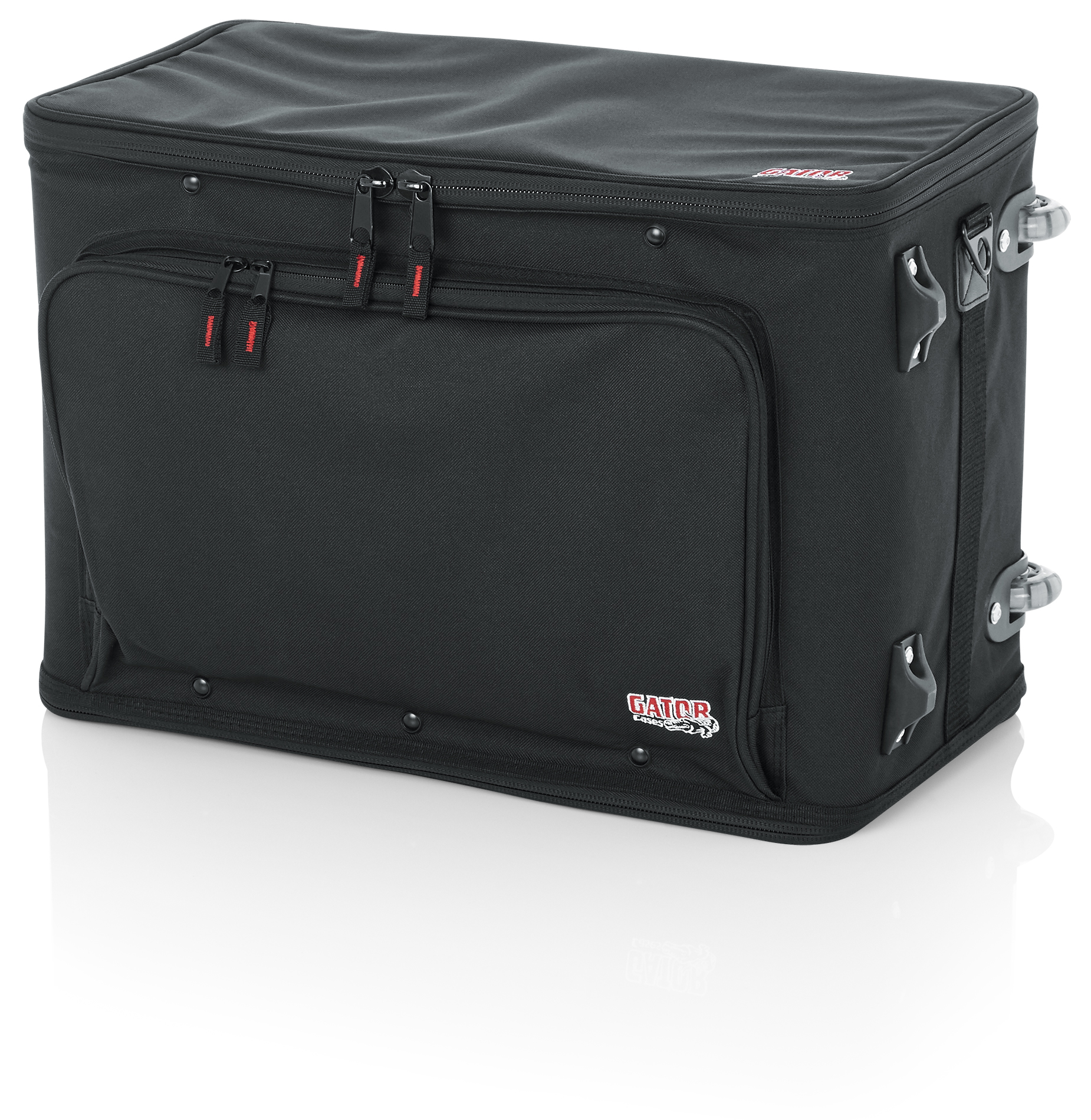 4U Lightweight rack bag w/ tow handle and wheels-GR-RACKBAG-4UW