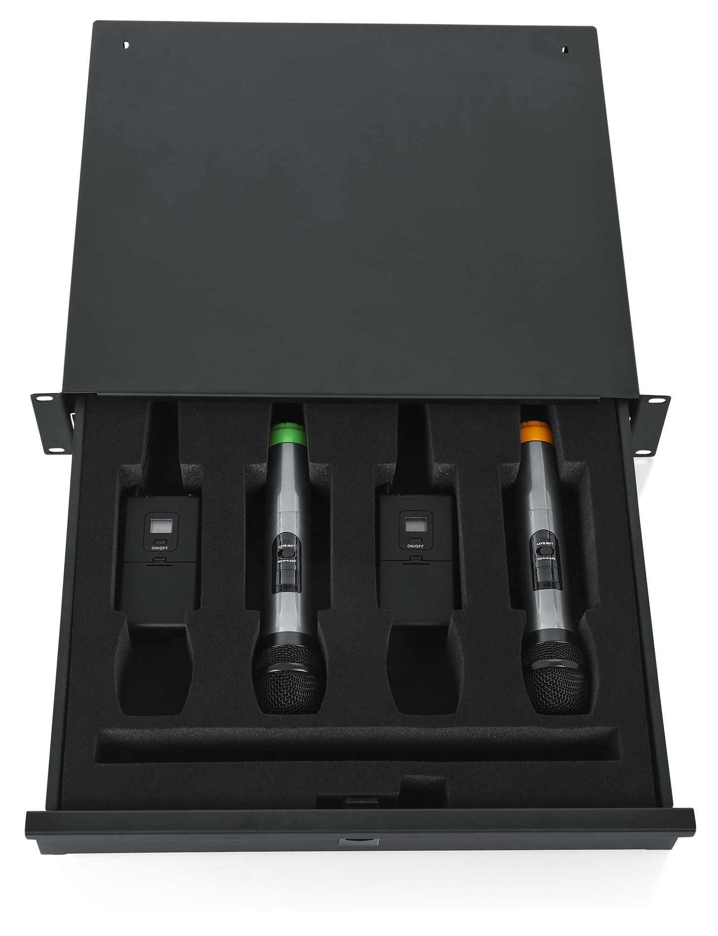 Wireless Microphone Drawer 2U GRW DRWWRLSS