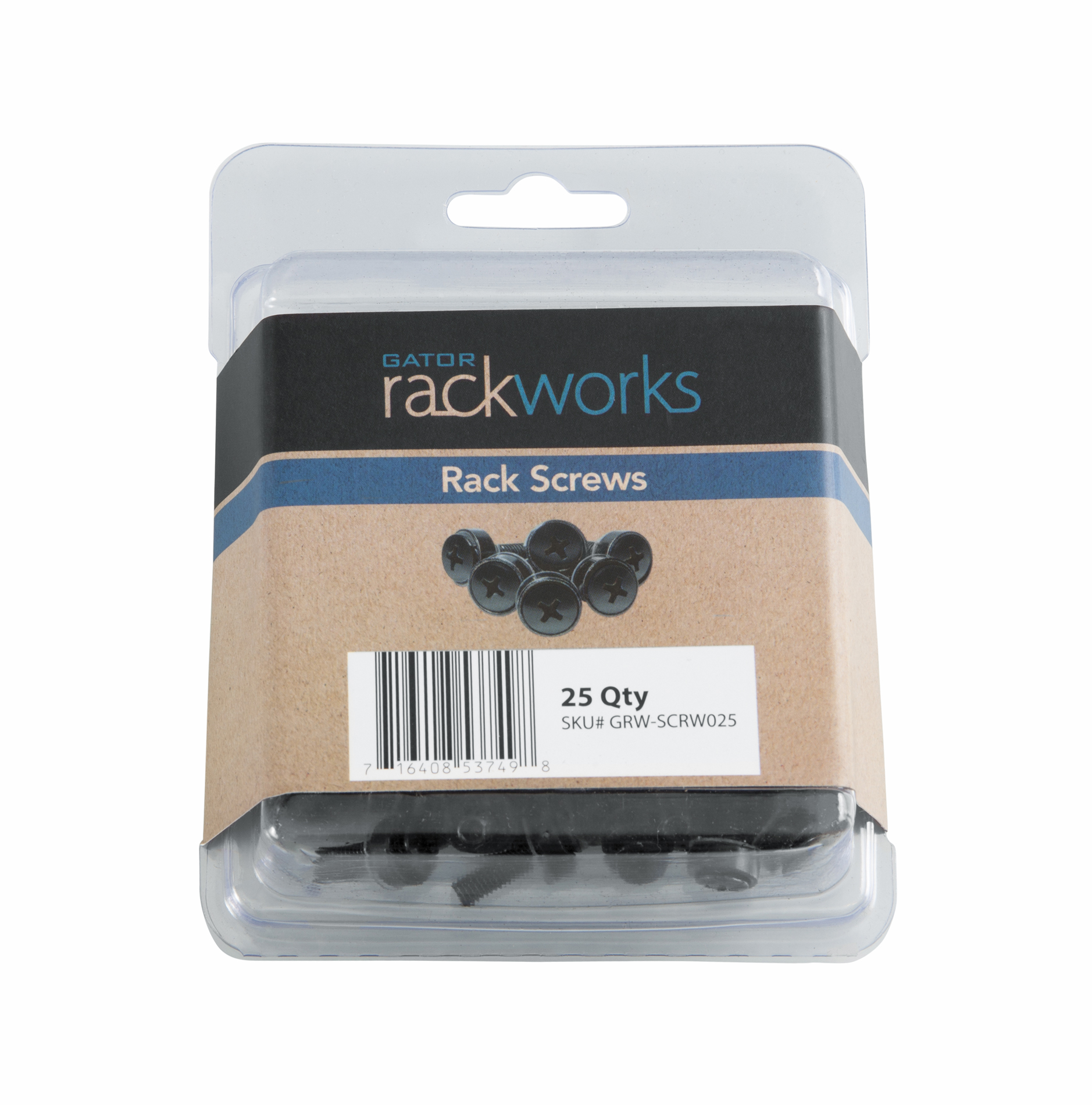Rack Screws – 25 Pack-GRW-SCRW025