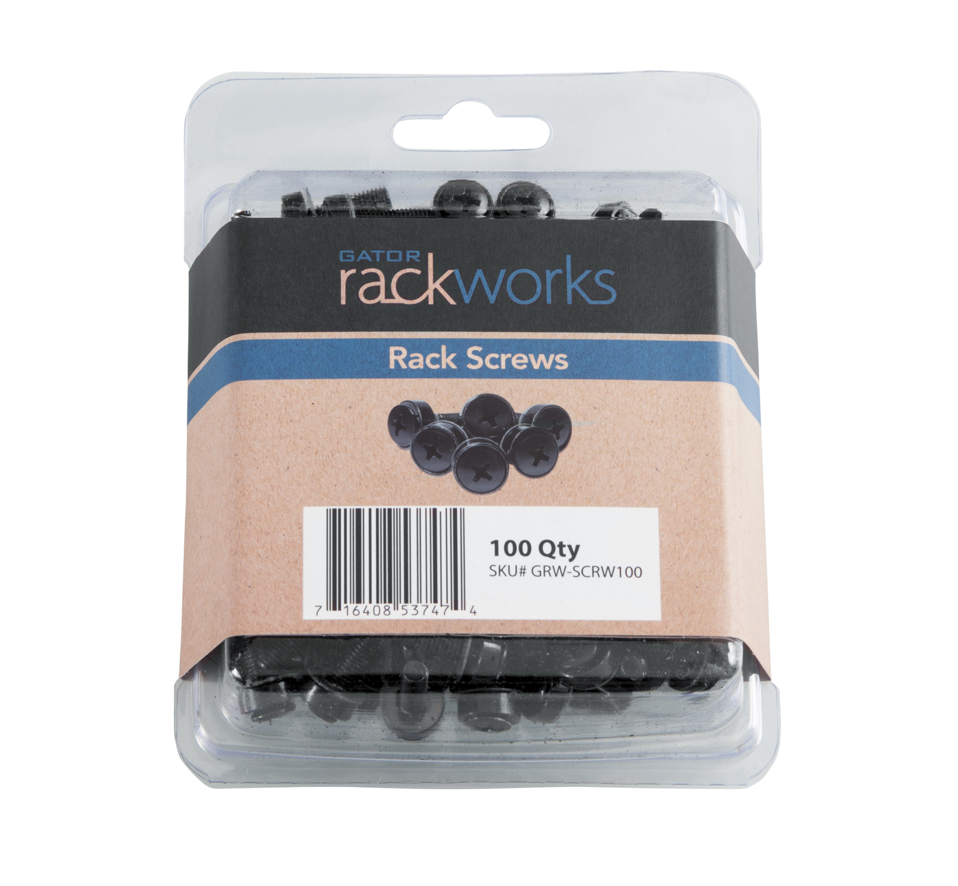 Rack Screws – 100 Pack-GRW-SCRW100