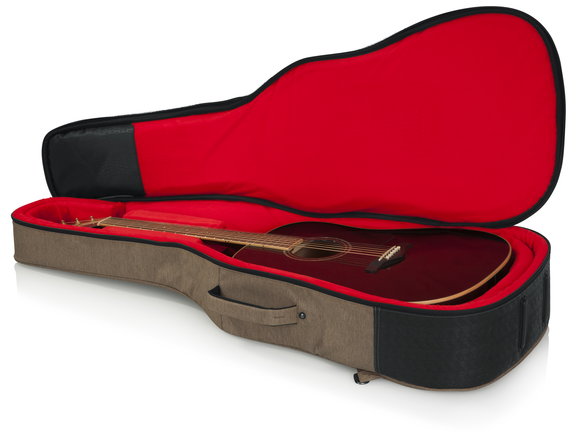 Transit Acoustic Guitar Bag; Tan-GT-ACOUSTIC-TAN