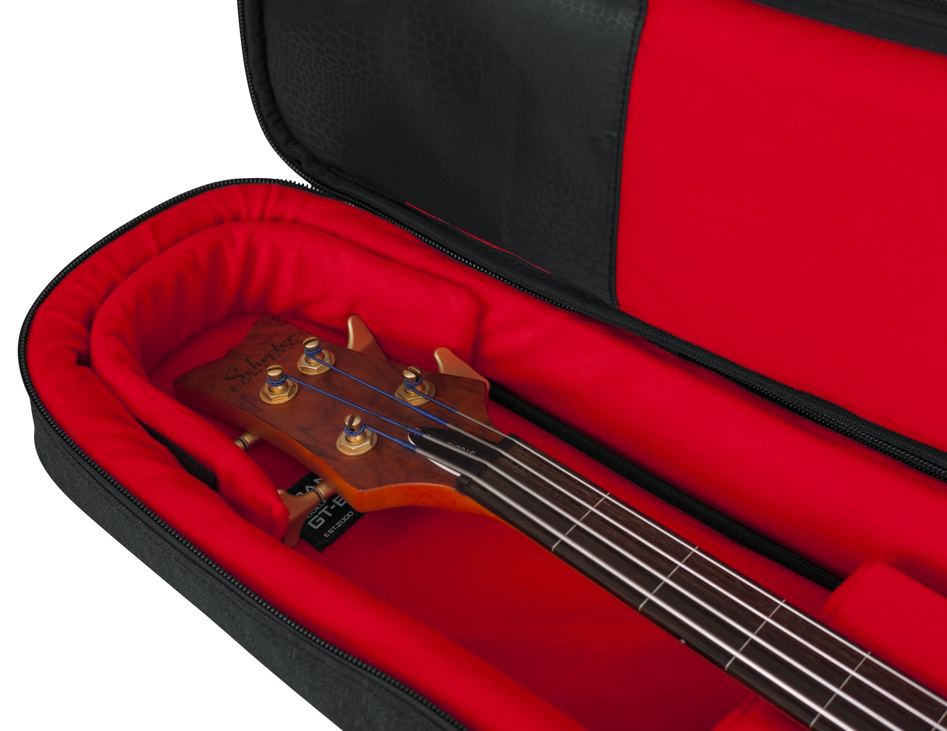 Transit Bass Guitar Bag; Charcoal-GT-BASS-BLK - Gator Cases