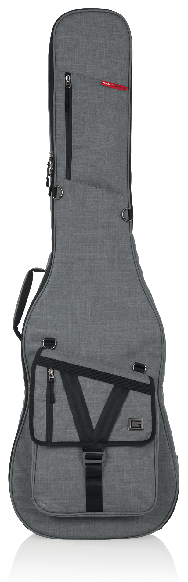Transit Bass Guitar Bag; Light Grey-GT-BASS-GRY