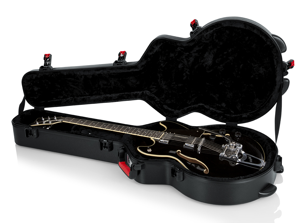 TSA ATA Molded Semi-Hollow Guitar Case-GTSA-GTR335