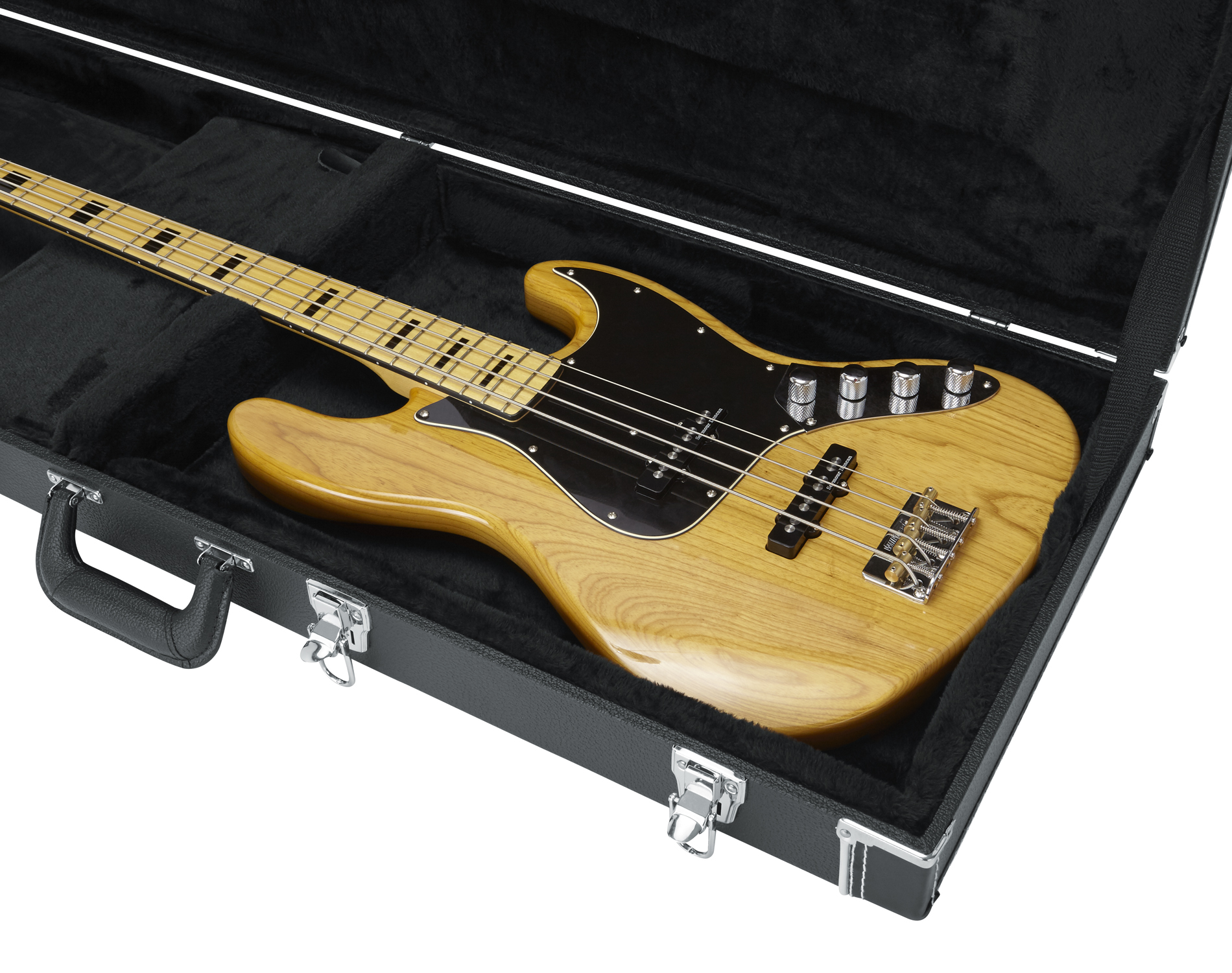 Bass Guitar Deluxe Wood Case-GW-BASS