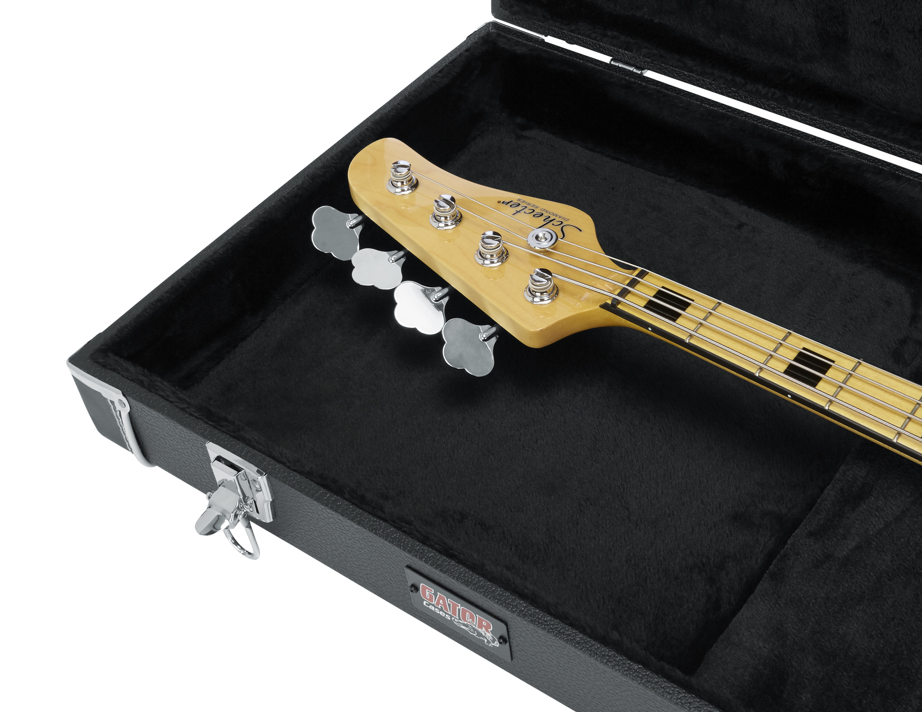 Bass Guitar Deluxe Wood Case-GW-BASS