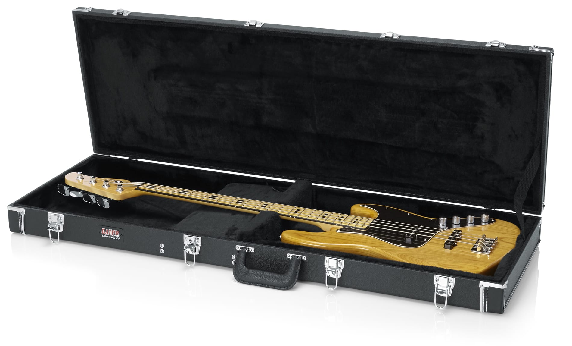 Bass Guitar Deluxe Wood Case-GW-BASS - Gator Cases