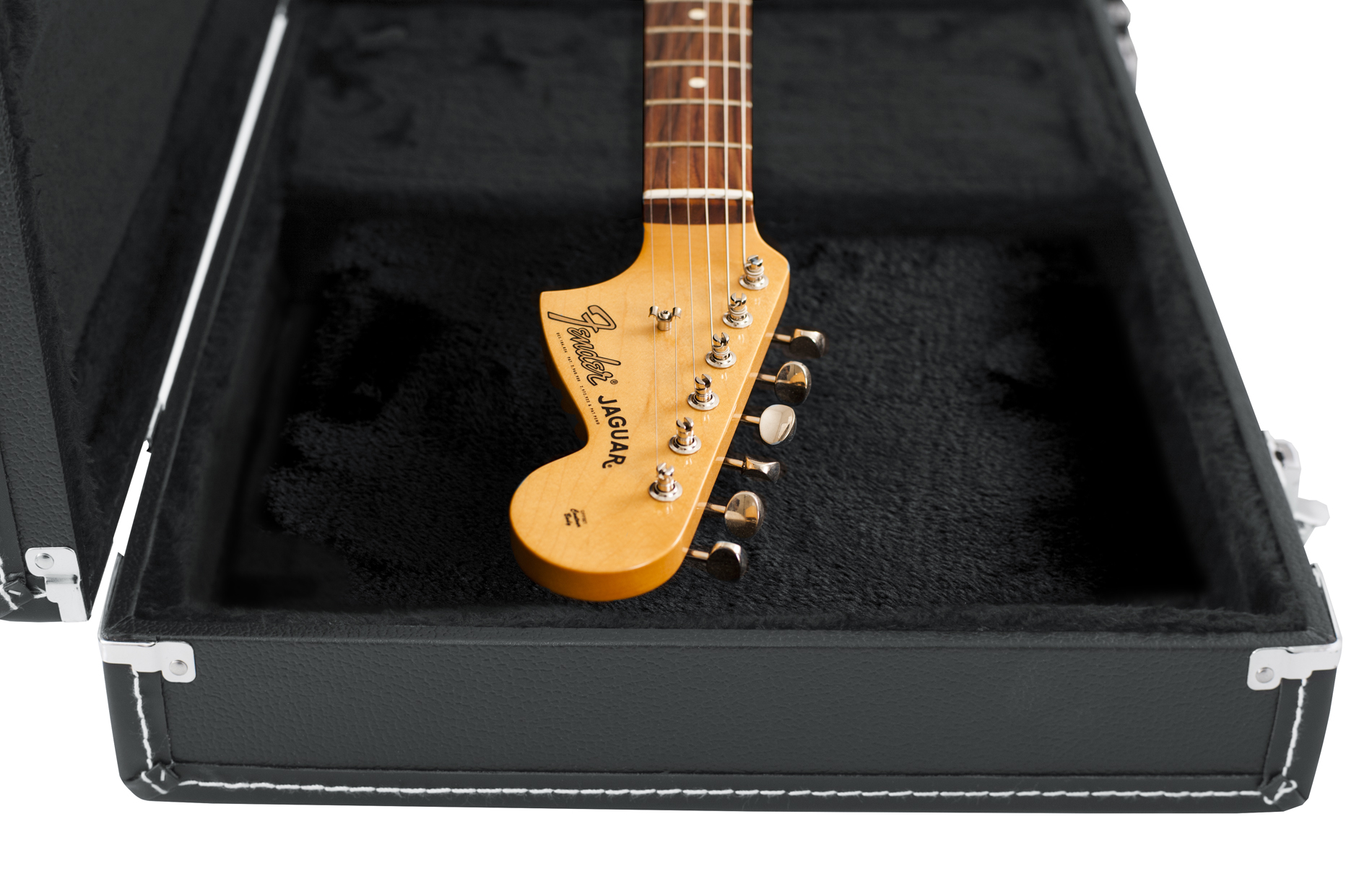Jaguar Style Guitar Deluxe Wood Case-GW-JAG