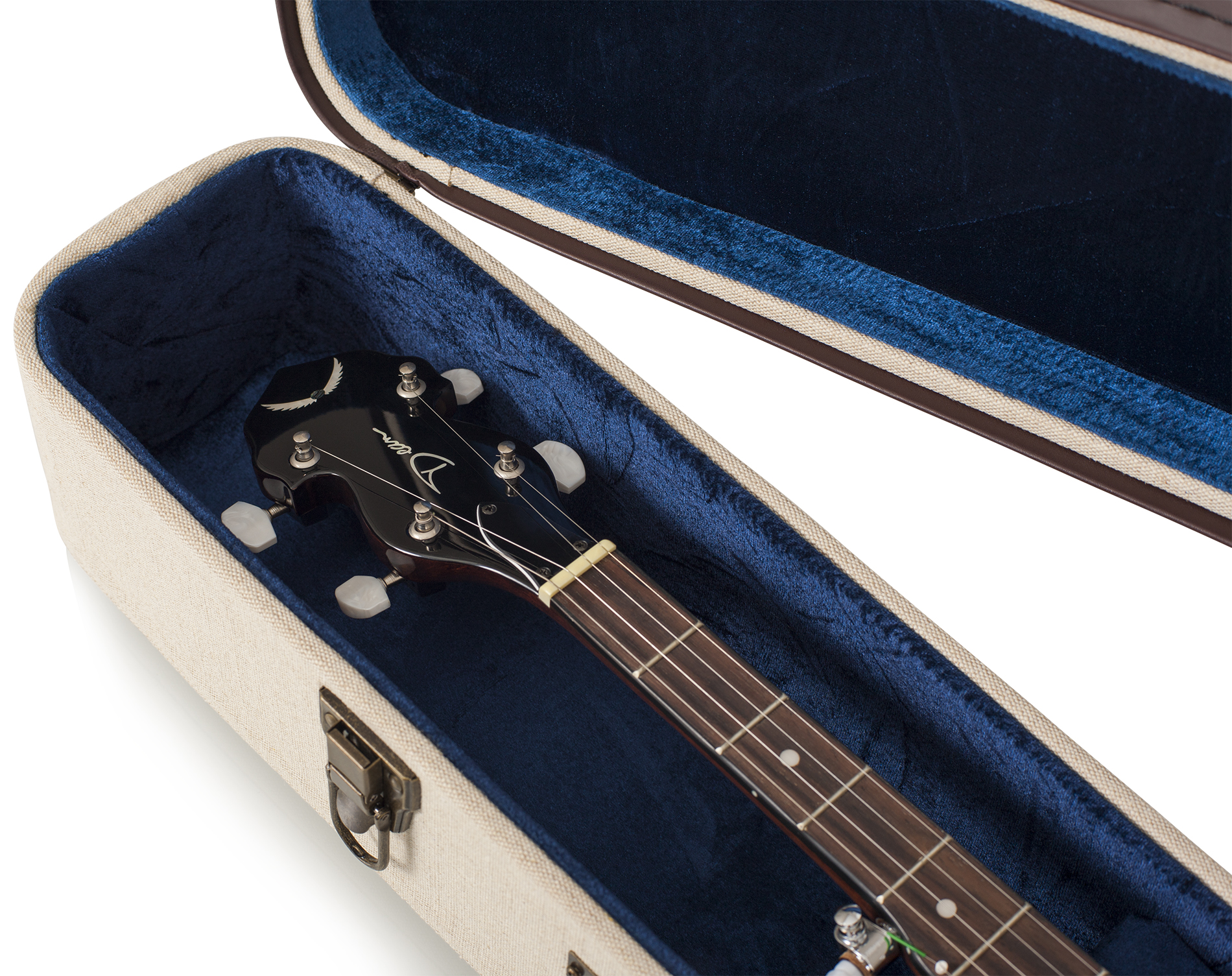 Journeyman Banjo Deluxe Wood Case-GW-JM BANJO XL