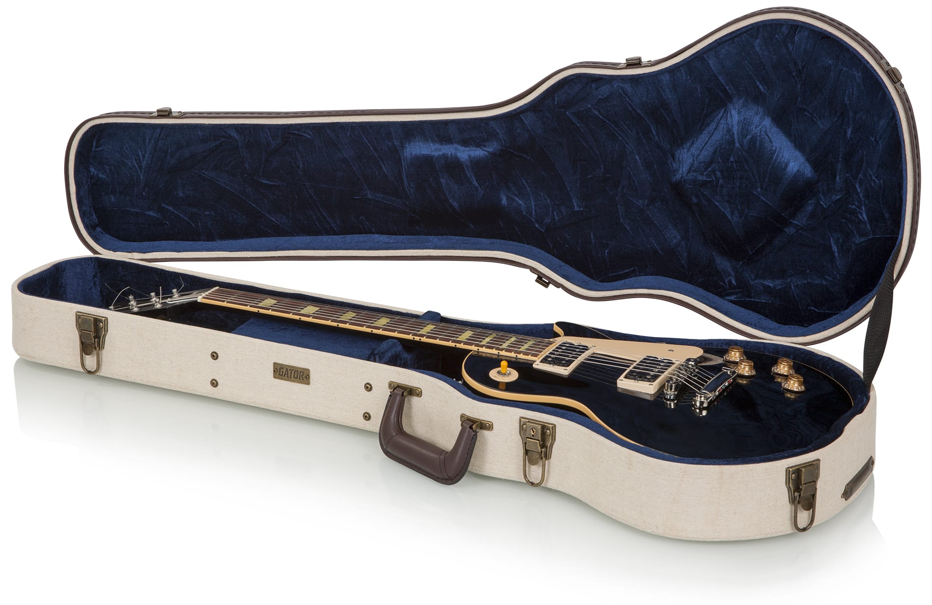 Journeyman Les Paul® Deluxe Wood Case-GW-JM LPS - Gator Cases