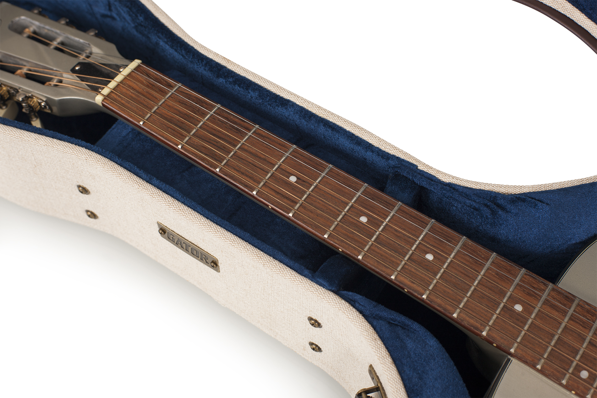 Journeyman Resonator Guitar Deluxe Wood Case-GW-JM RESO