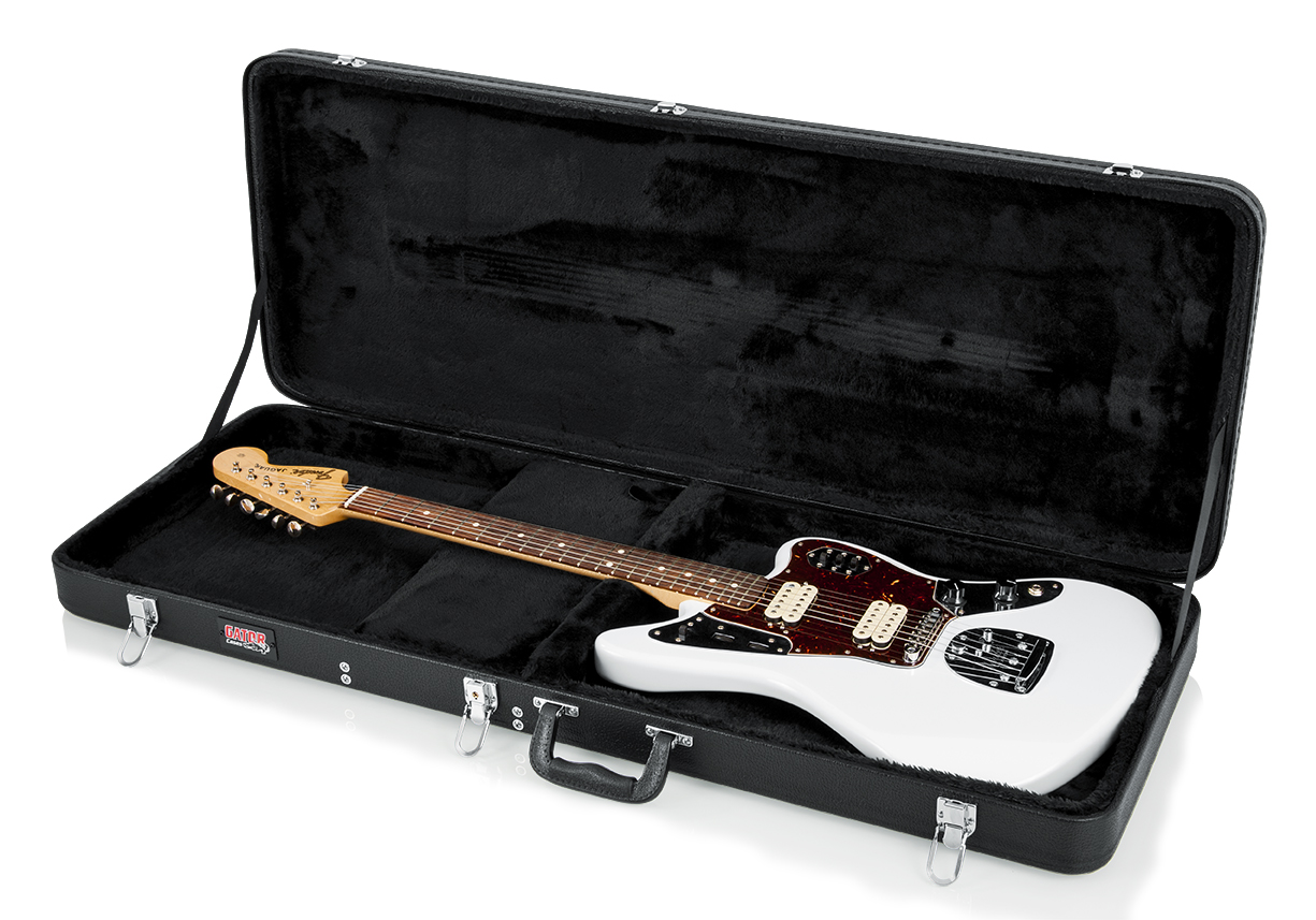 Jaguar Style Guitar Wood Case-GWE-JAG