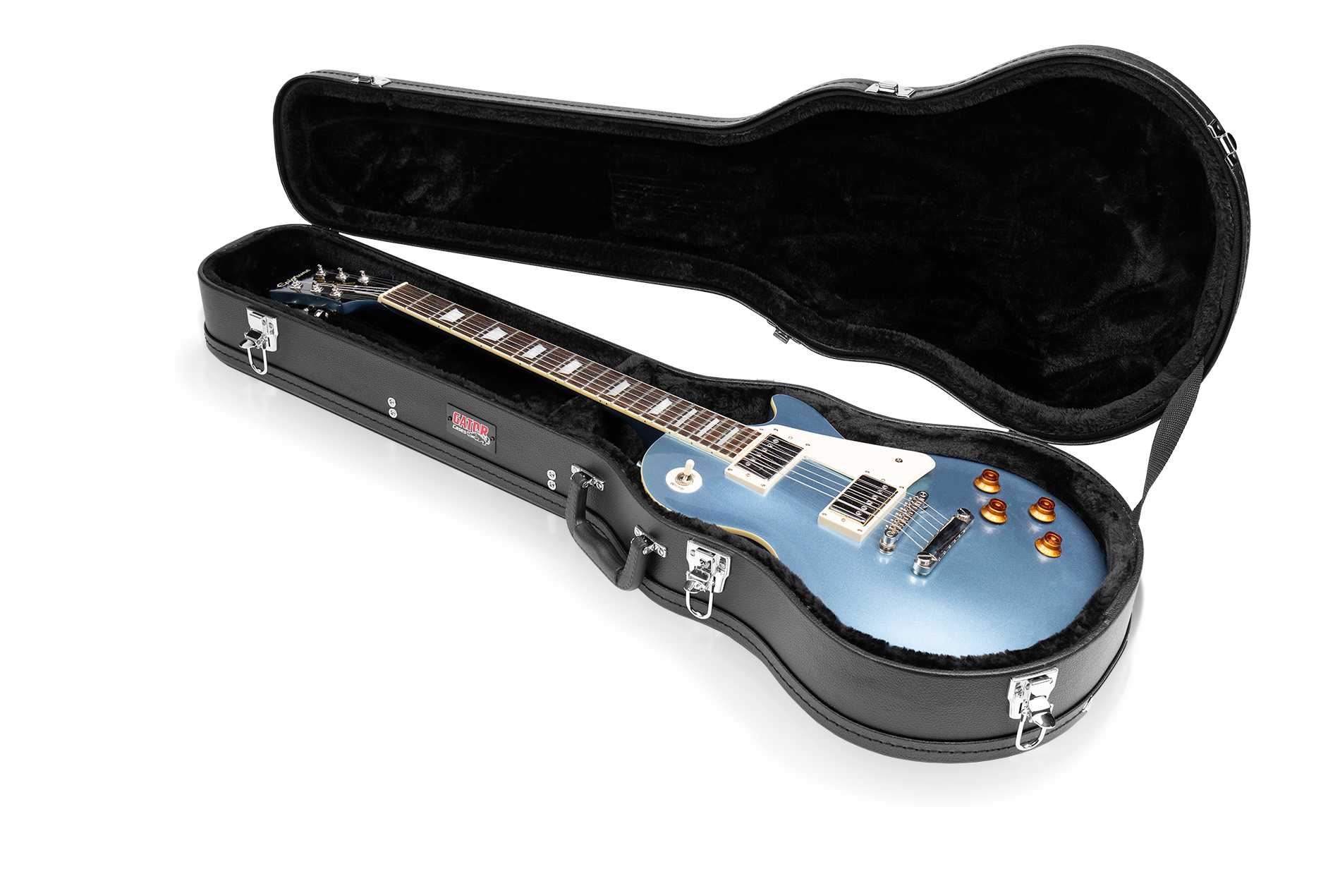 Gibson Les Paul® Guitar Wood Case-GWE-LPS-BLK