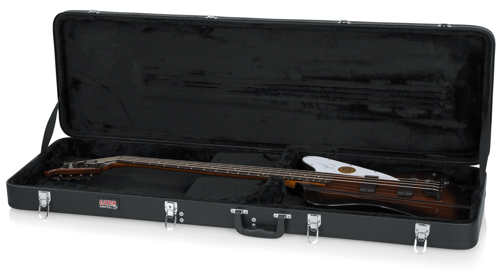 Thunderbird Bass Guitar Wood Case-GWE-TBIRD-BASS