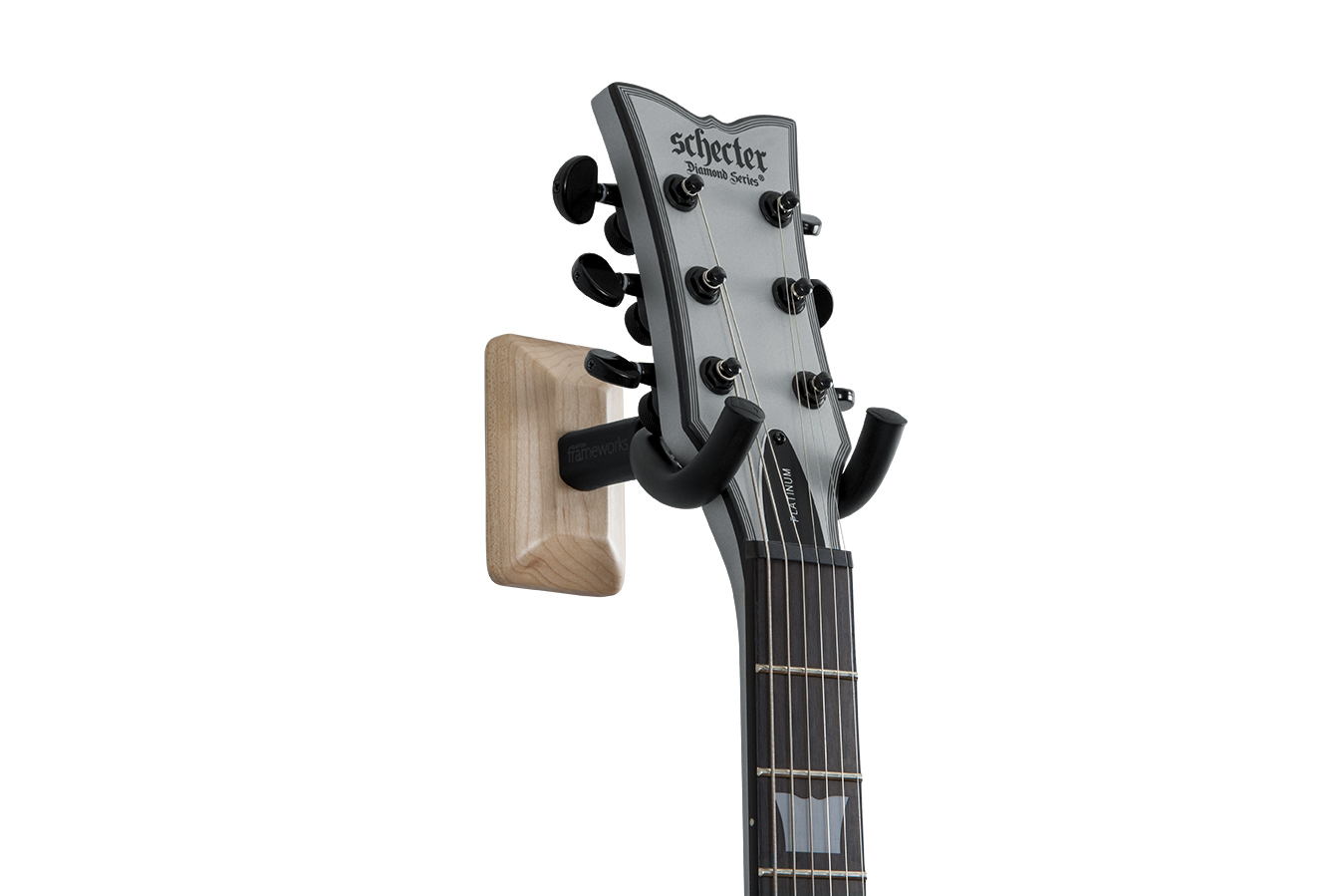 Maple Wall Mount Guitar Hanger-GFW-GTR-HNGRMPL