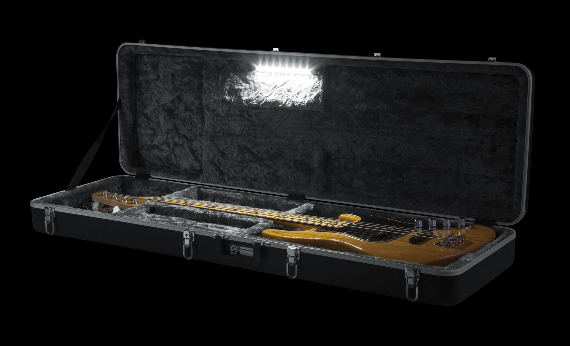Molded Bass Case with LED Light-GC-BASS-LED