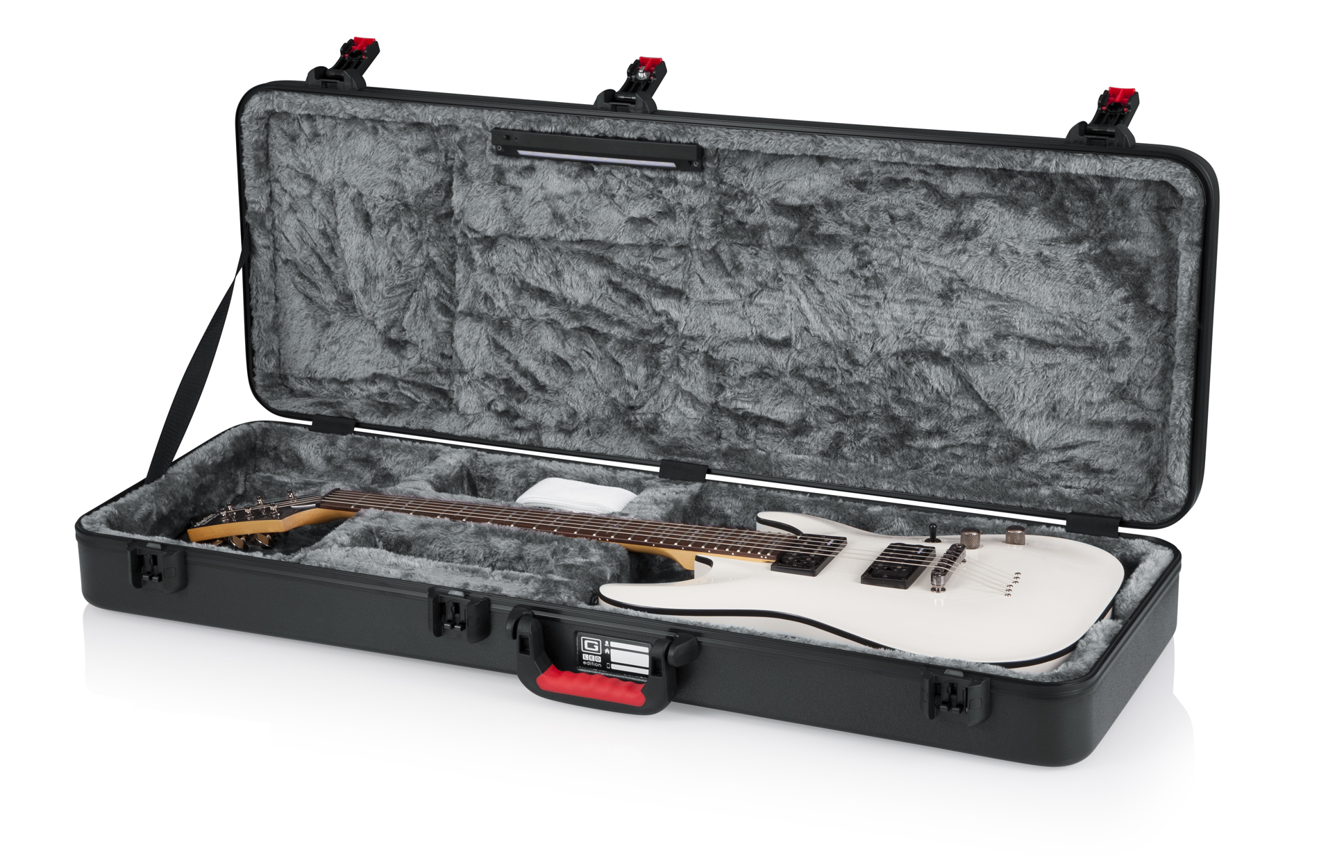 TSA ATA Molded Electric Guitar Case with LED Light-GTSA-GTRELEC-LED