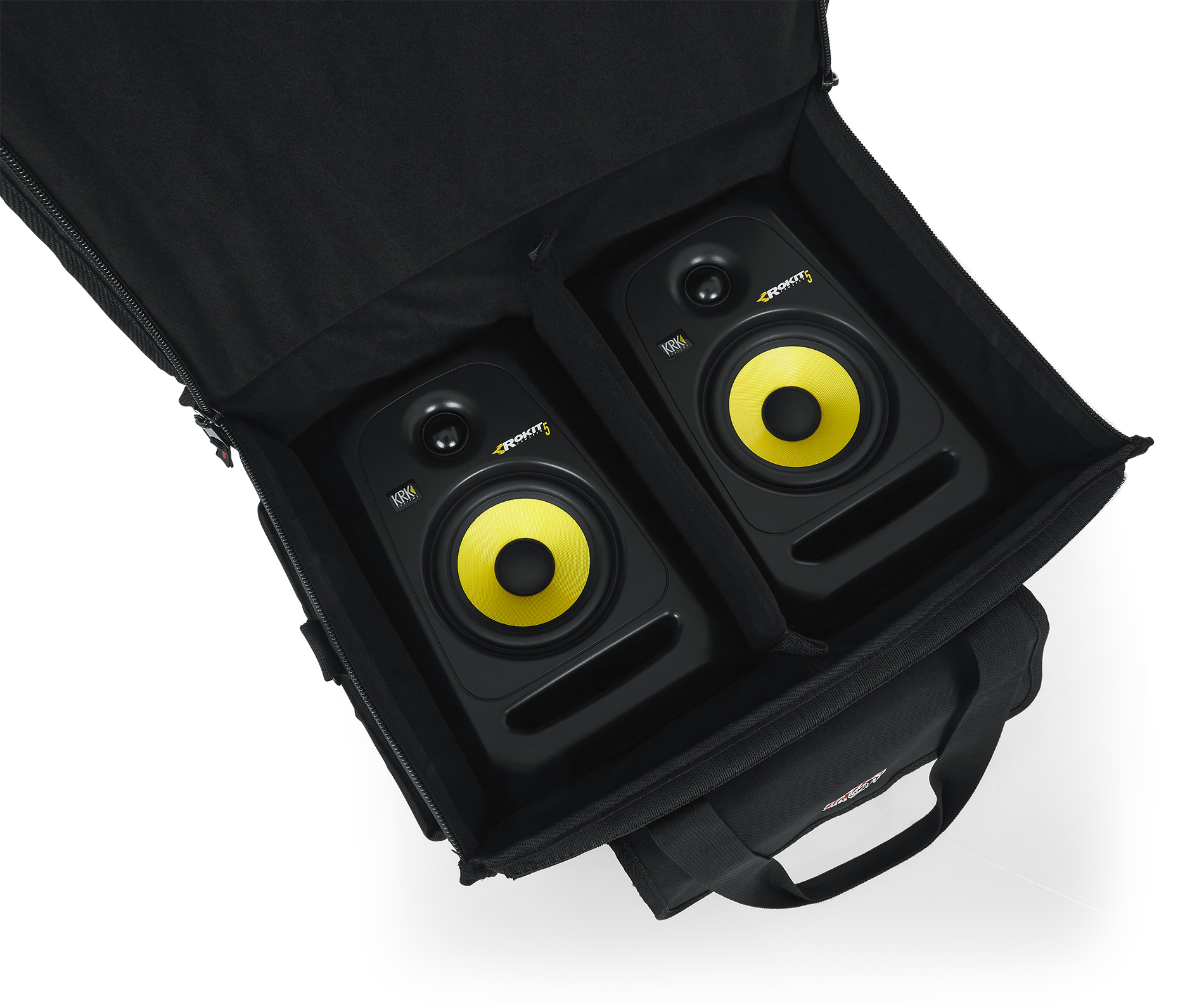 Bag to Hold Two Studio Monitors – 5″ Driver Range
