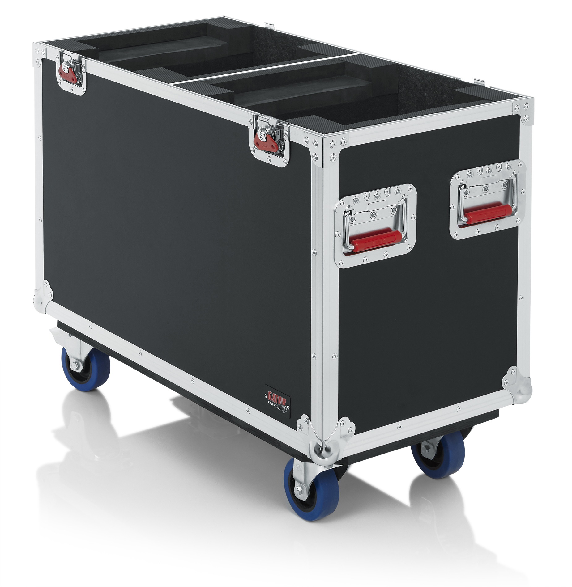 Flight Case for Two 250-Style Moving Head Lights-GTOURMH250