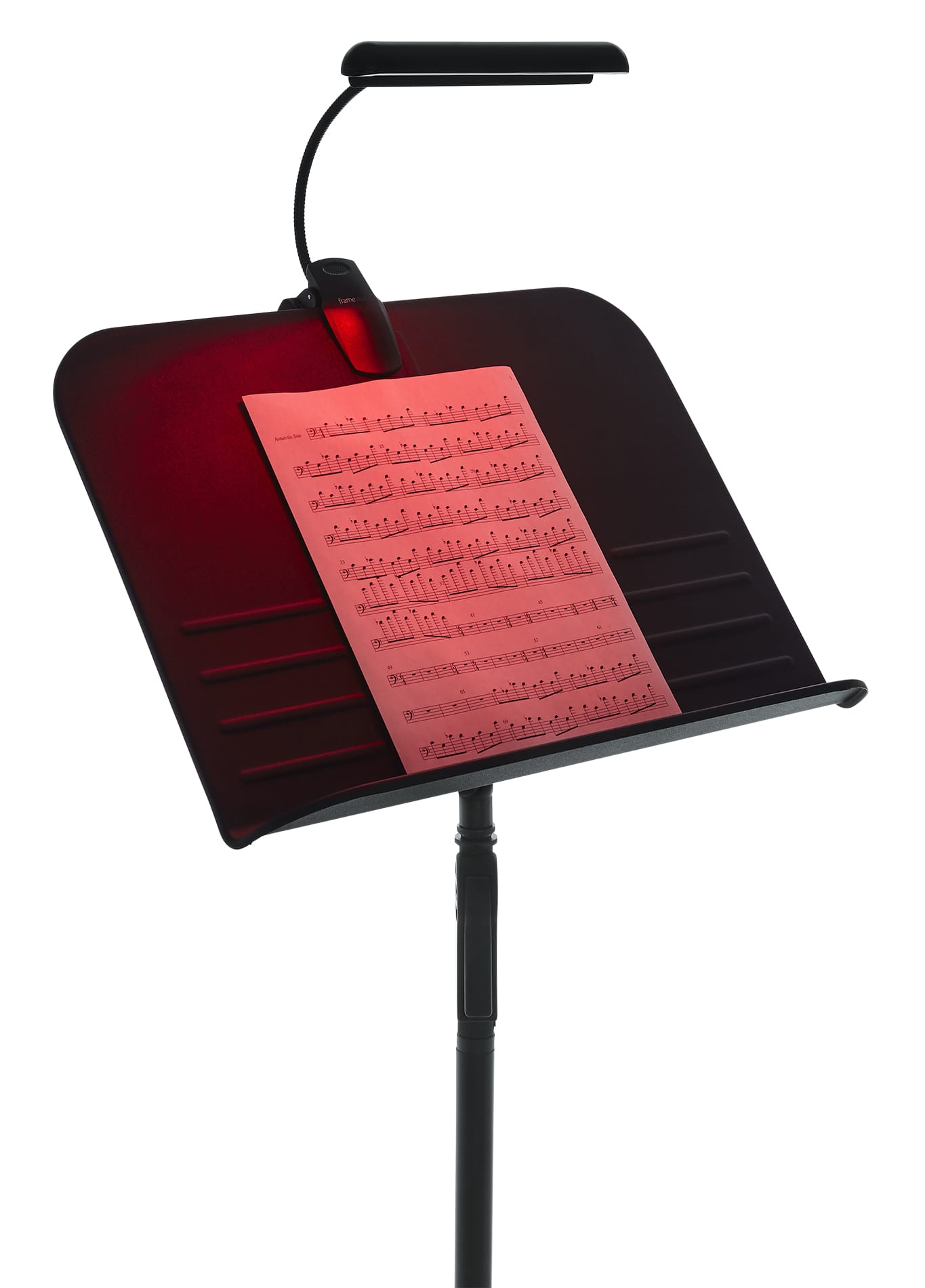 Red LED Lamp For Music Stands-GFWMUSLEDR