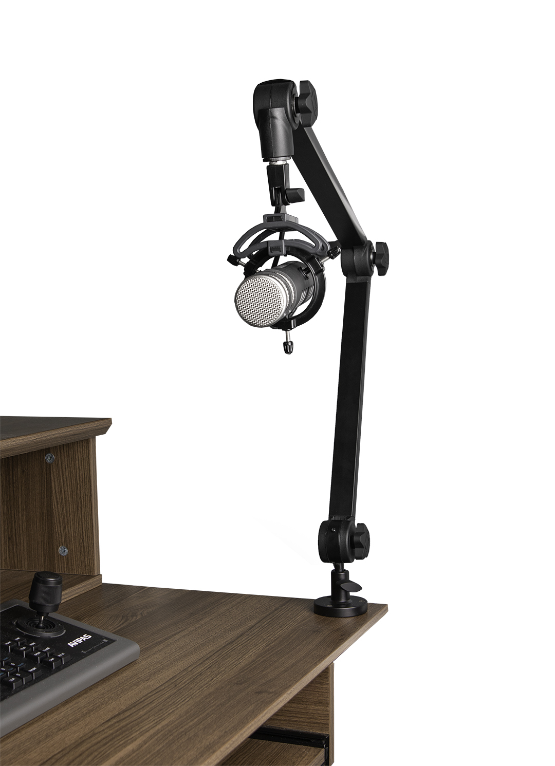 Shure Shure Deluxe Articulating Desktop Mic Boom Stand with MV7X Microphone