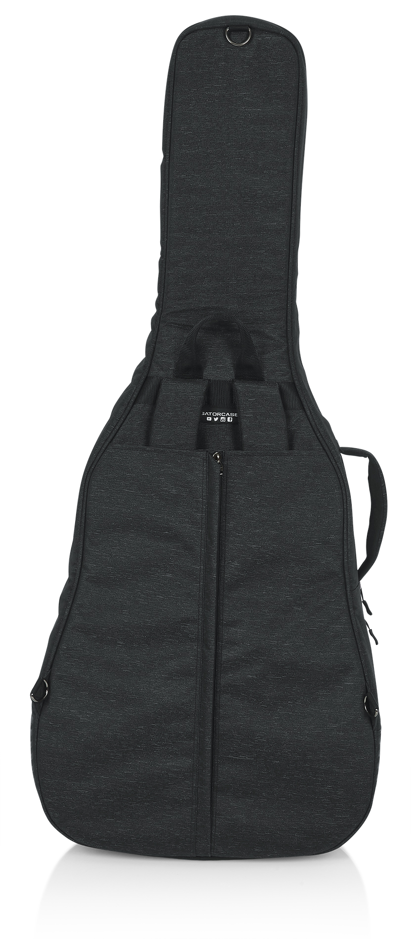 Black Transit Bag For Jumbo Acoustics-GT-JUMBO-BLK