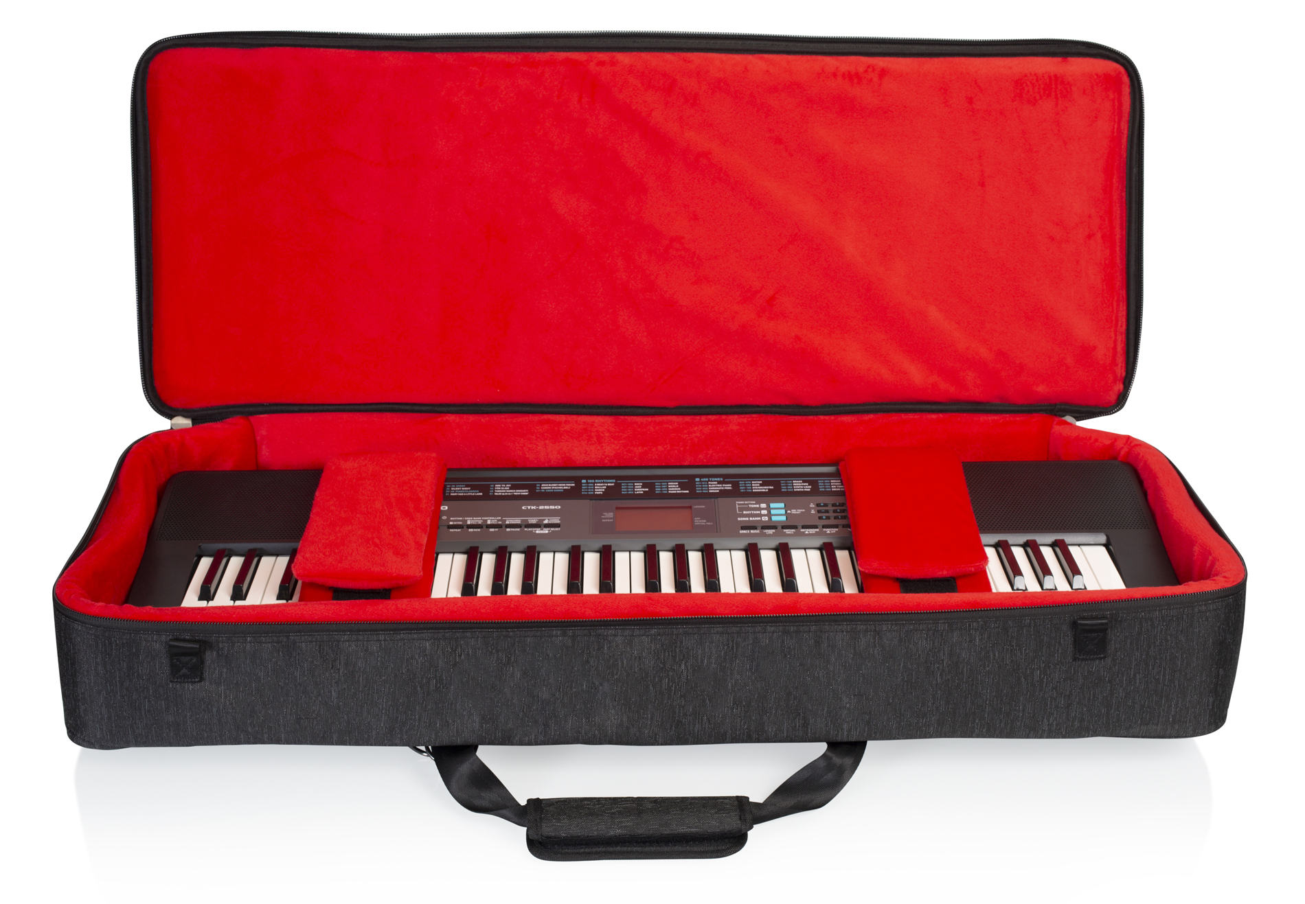 Transit Keyboard Bag For 61-Note Slim Keyboards-GTK61SL-BLK