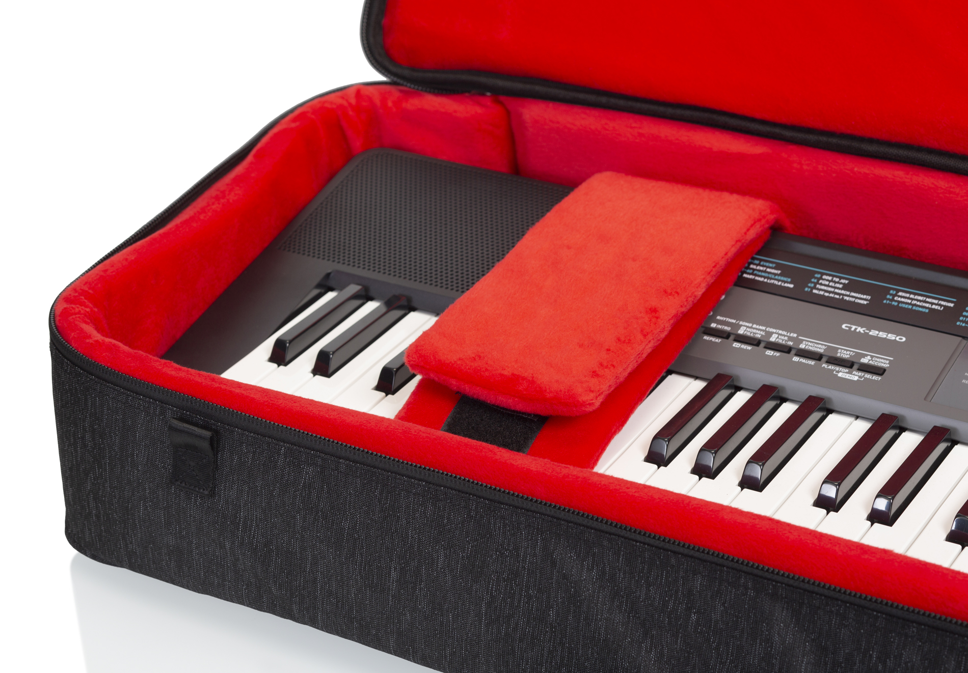 Transit Keyboard Bag For 61-Note Slim Keyboards-GTK61SL-BLK