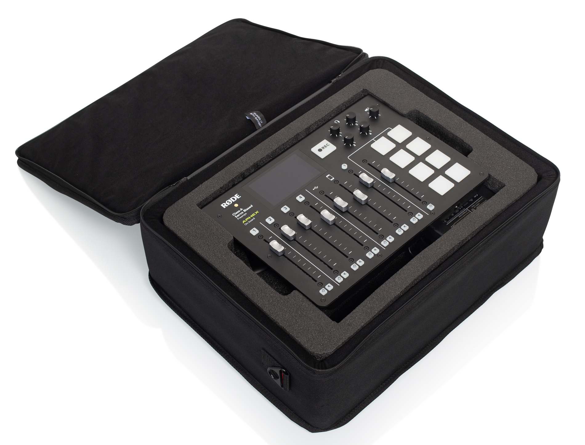 Lightweight Case For Rodecaster Pro & Two Mics-GL-RODECASTER2