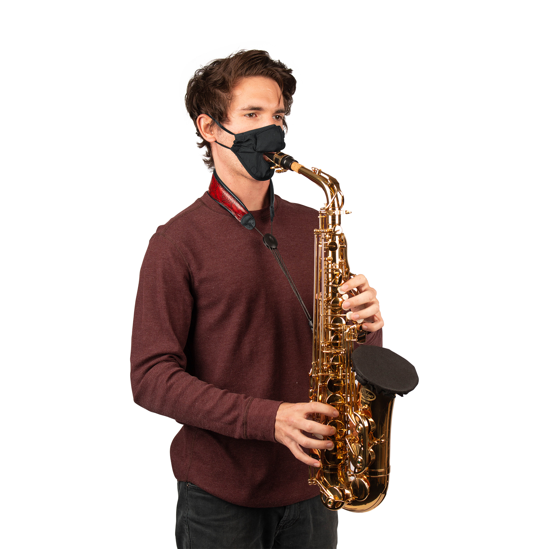 X-Small Wind Instrument Face Mask-GBOM-XSMALLBK