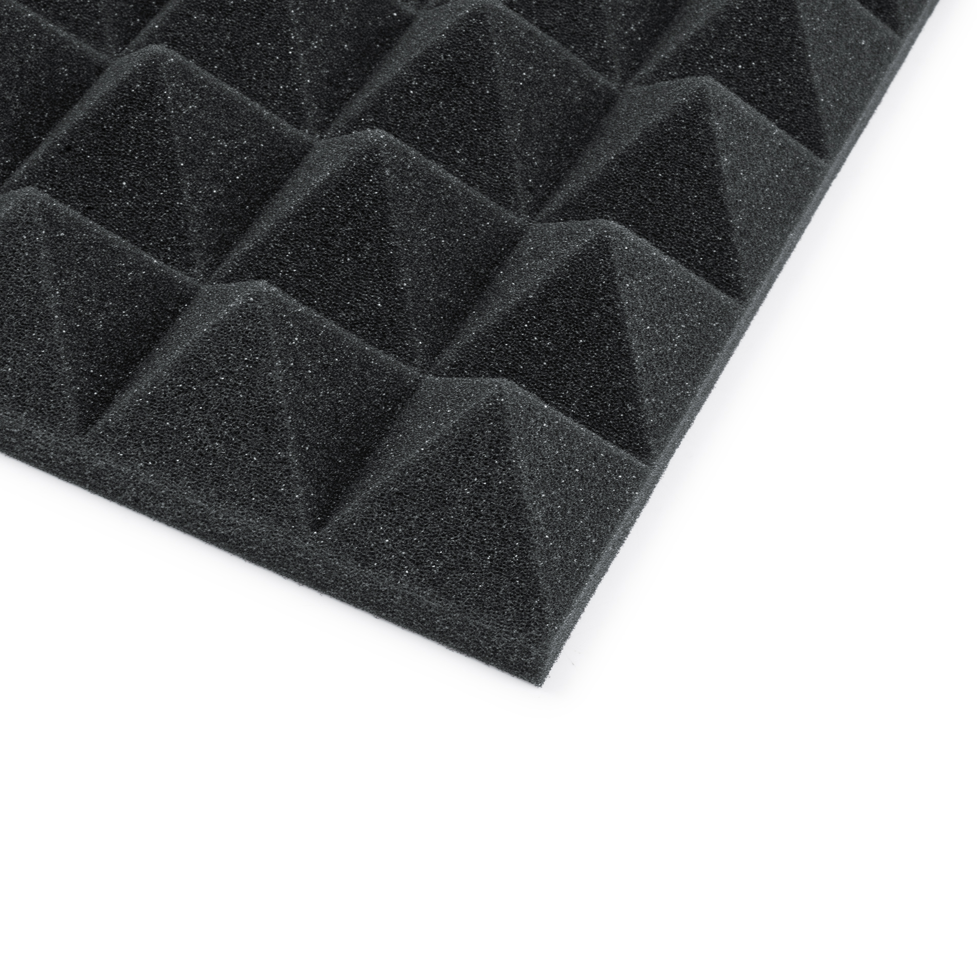 4 Pack of Charcoal 12×12″ Acoustic Pyramid Panel-GFW-ACPNL1212PCHA-4PK