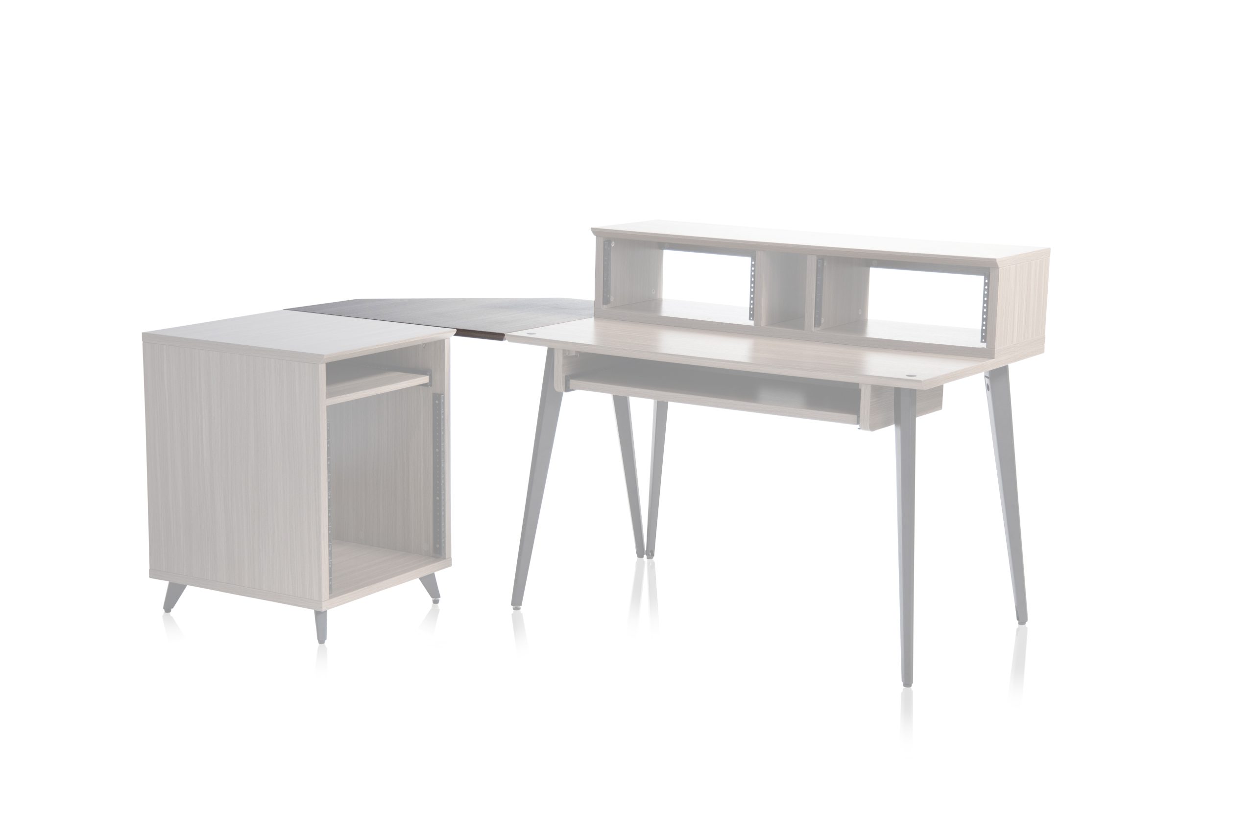 Elite Series Furniture Desk Corner Section – GRY-GFW-ELITEDESKCRNR-GRY