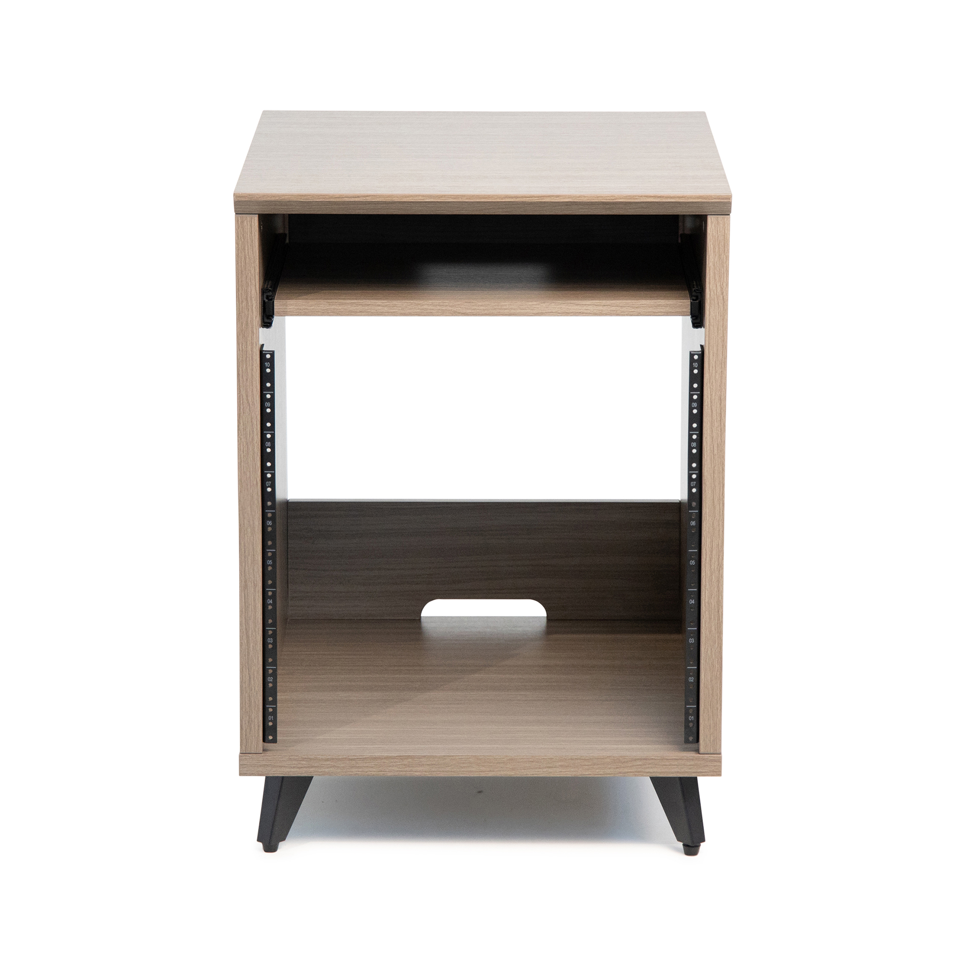 Elite Series Furniture Desk 10U Rack – GRY-GFW-ELITEDESKRK-GRY