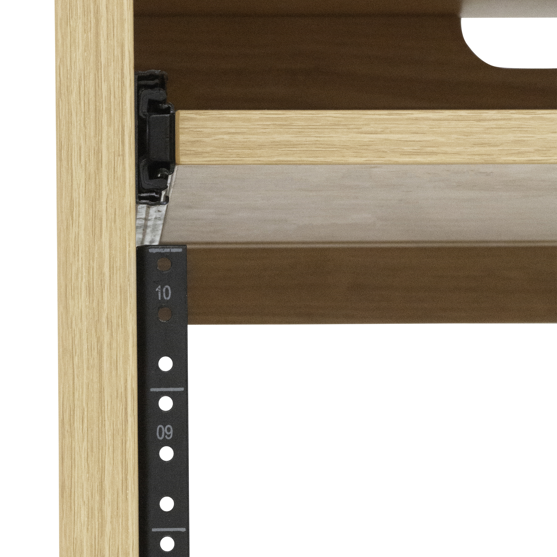 Elite Series Furniture Desk 10U Rack – MPL-GFW-ELITEDESKRK-MPL
