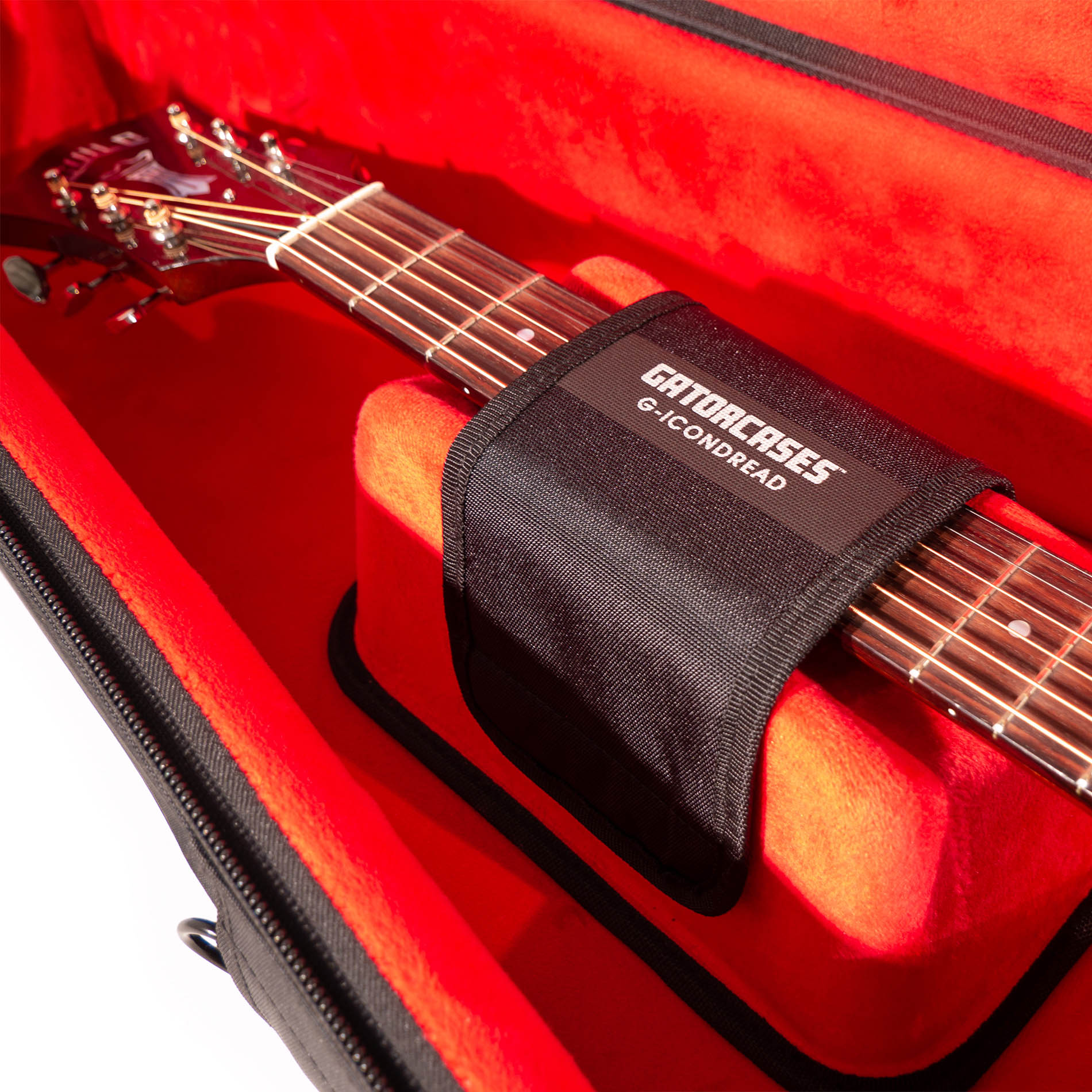 Gator ICON Series Bag for Dreadnaught Guitars; Black