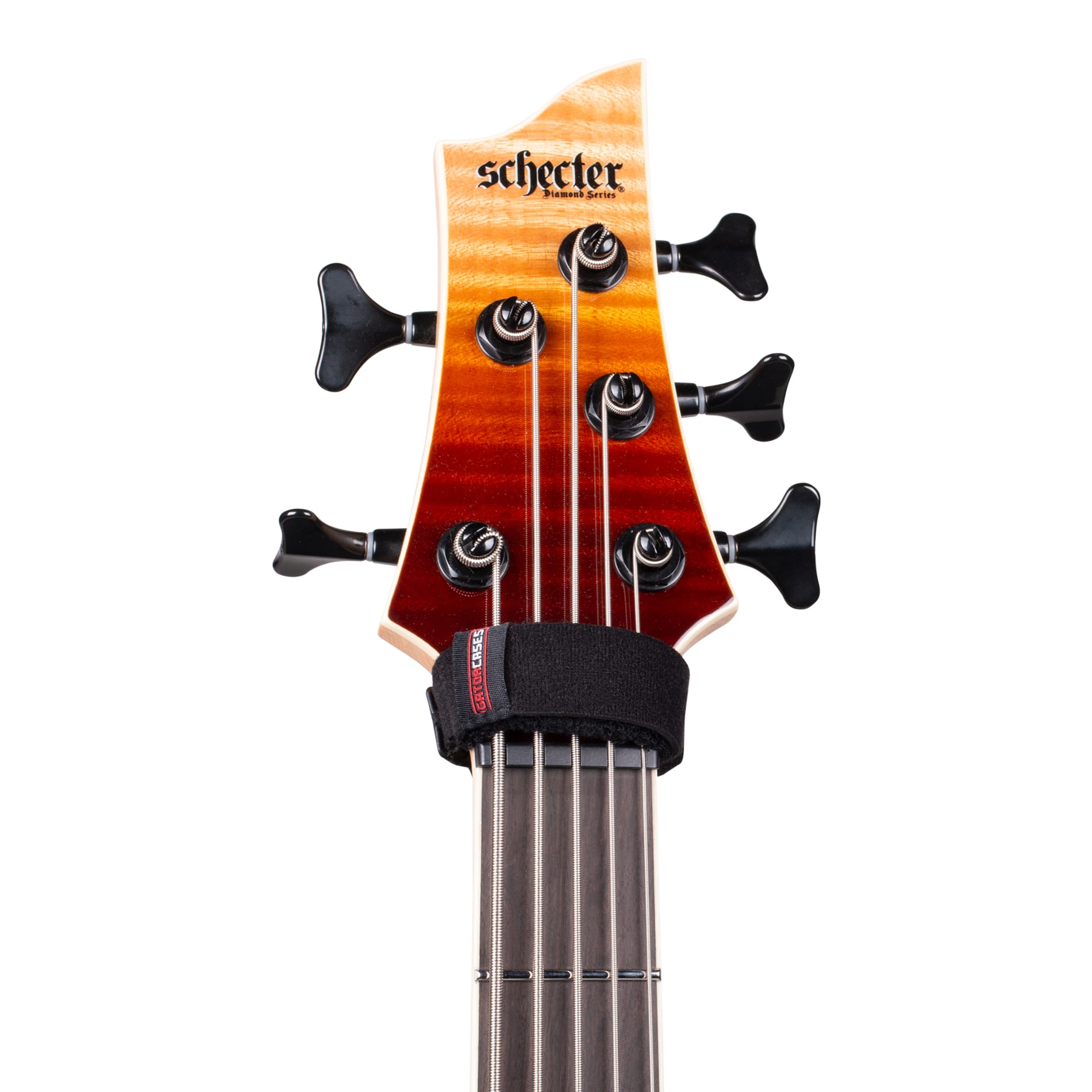 Guitar Fret Mute 1 Pack Black - Size Md.-GTR-FRETMUTEMD-1BK