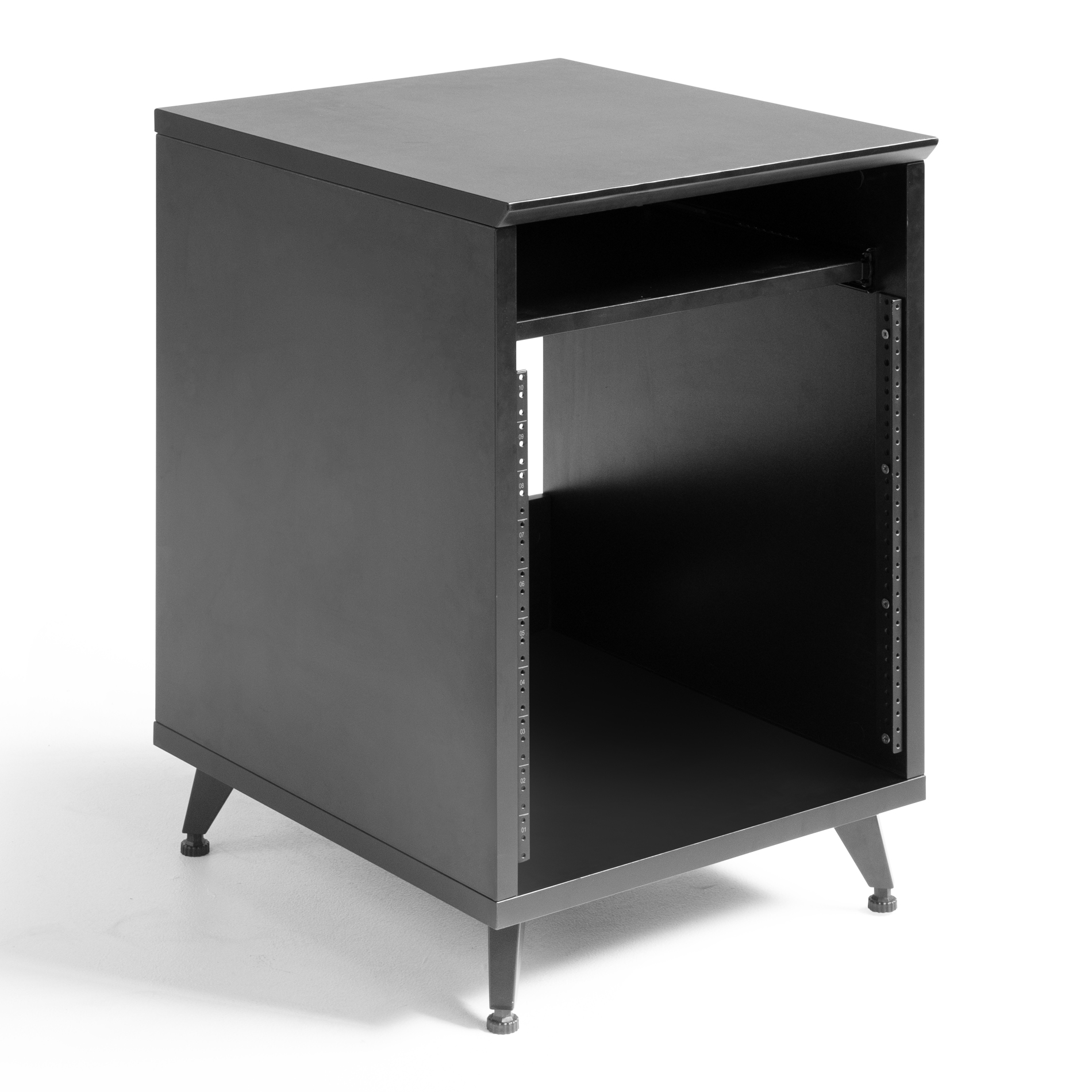 Elite Series Furniture Desk 10U Rack – BLK-GFW-ELITEDESKRK-BLK
