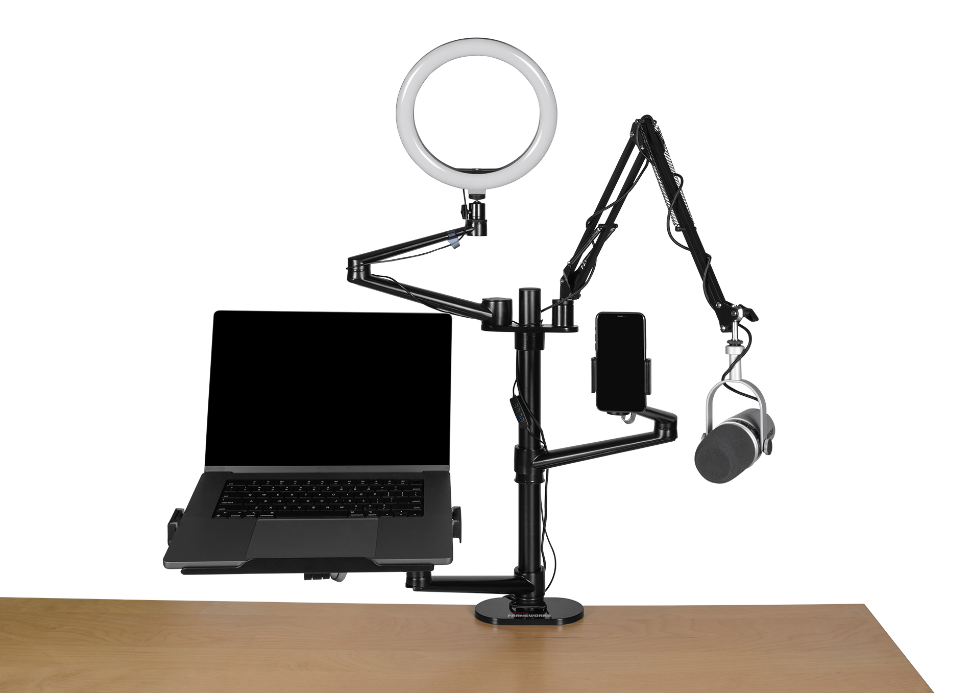 Frameworks Content Creation Desk Mount Stand-GFW-STREAMSTAND