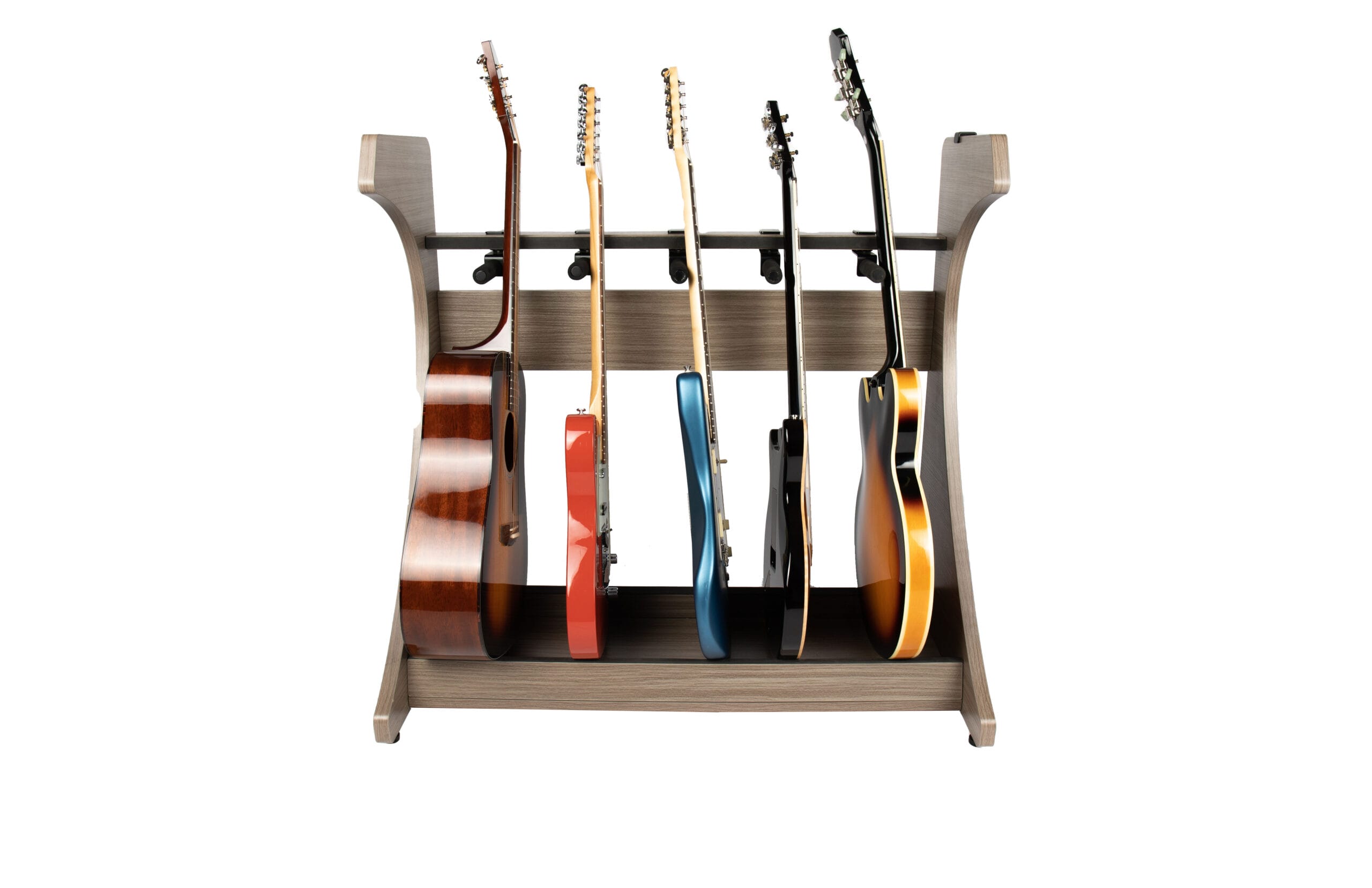 Elite Five Electric/Acoustic Guitar Rack – GRY