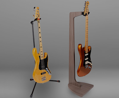 Fender Classic Series Case Stand - 7 Guitar BRN « Instrument Stand