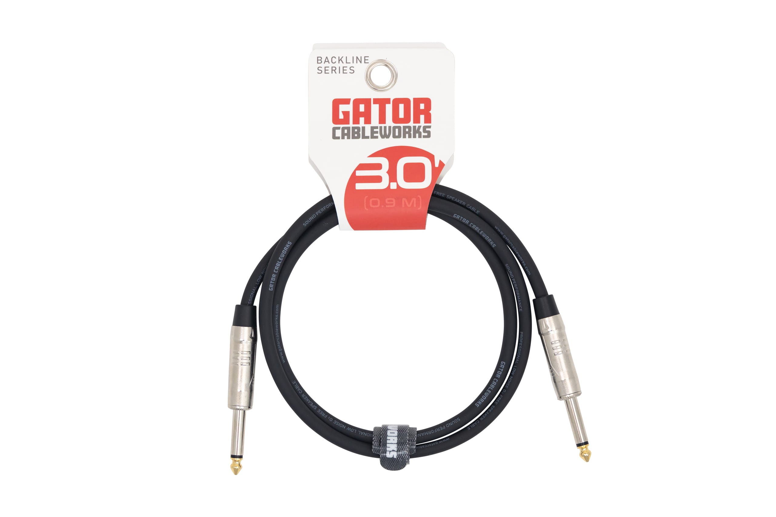 3 Foot TS Speaker Cable - Gator Cases