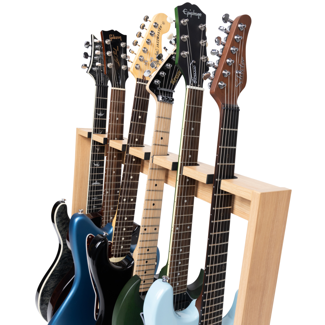 Wooden Guitar Rack for Up to 6 Guitars – MPL
